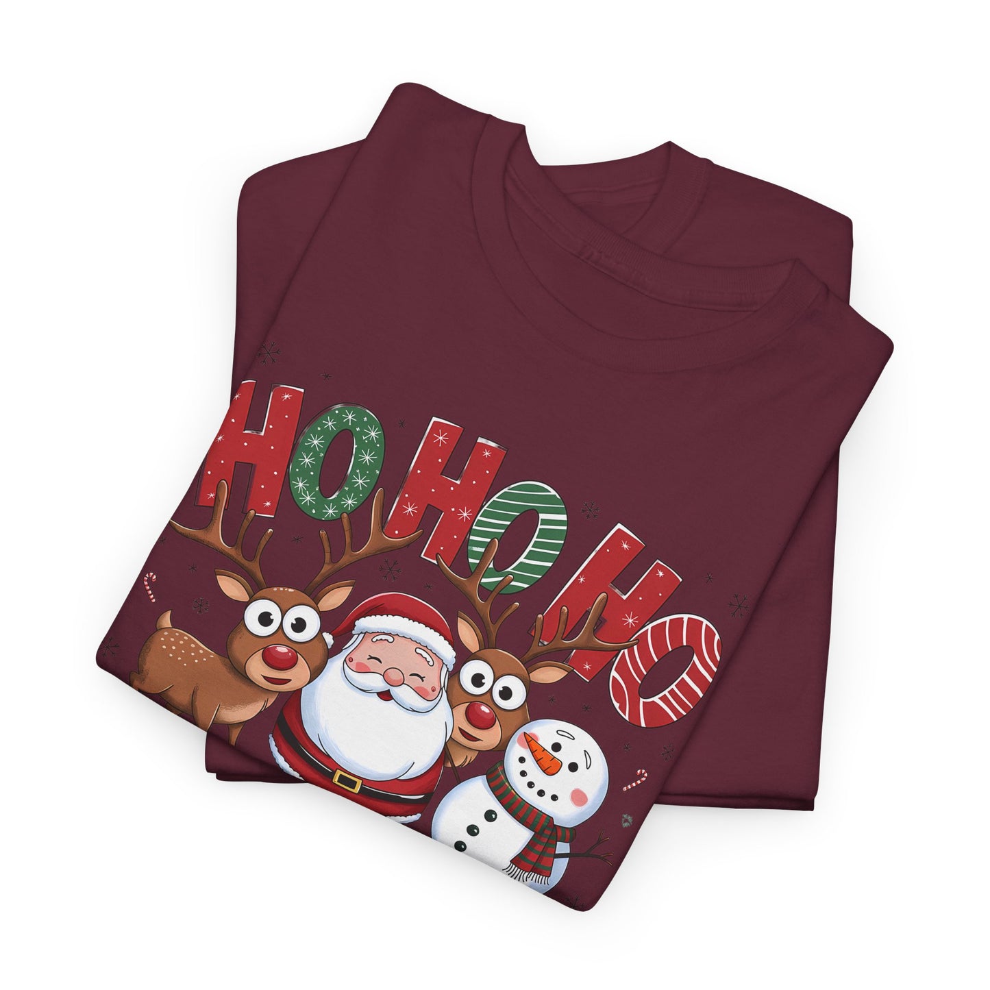 HoHoHo Unisex Heavy Cotton Tee - sizes S - 5X