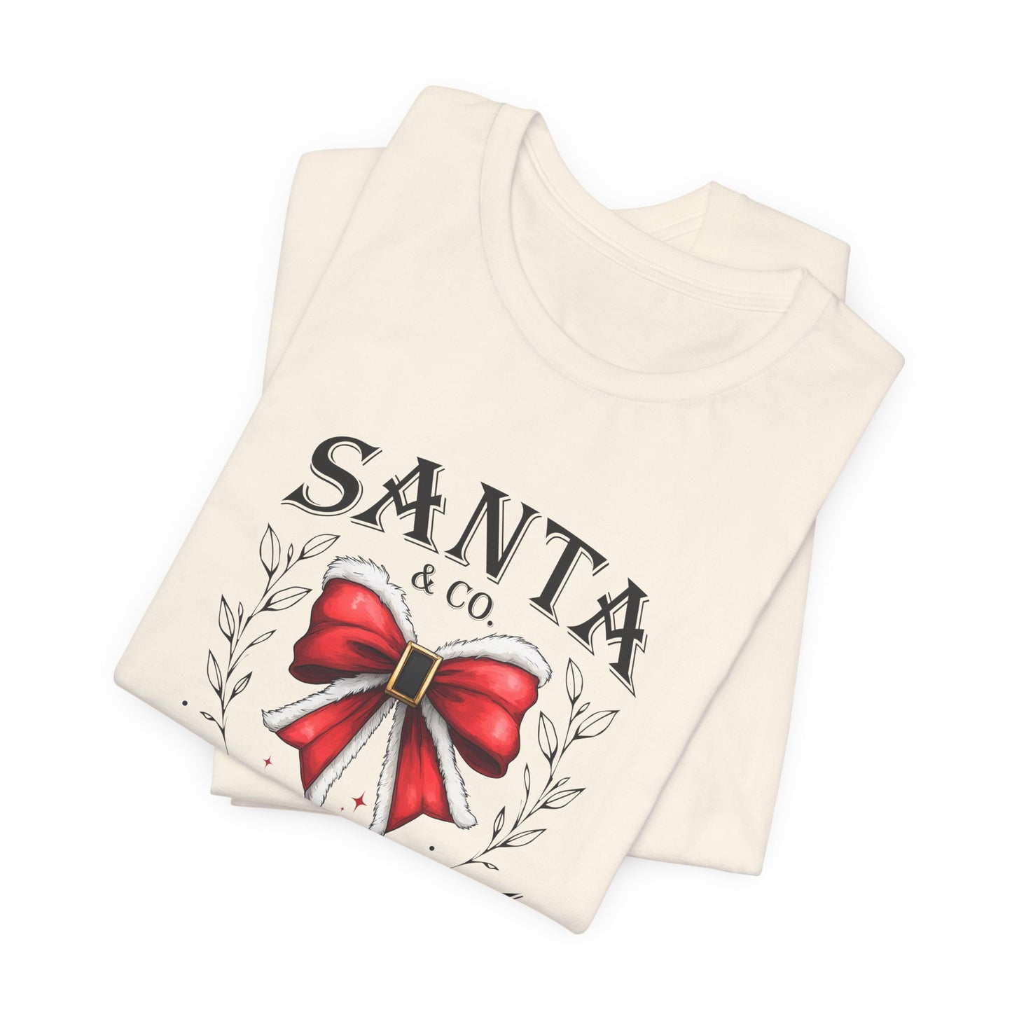 Santa and Co Merry Christmas Unisex Jersey Short Sleeve Tee - sizes S - 5X