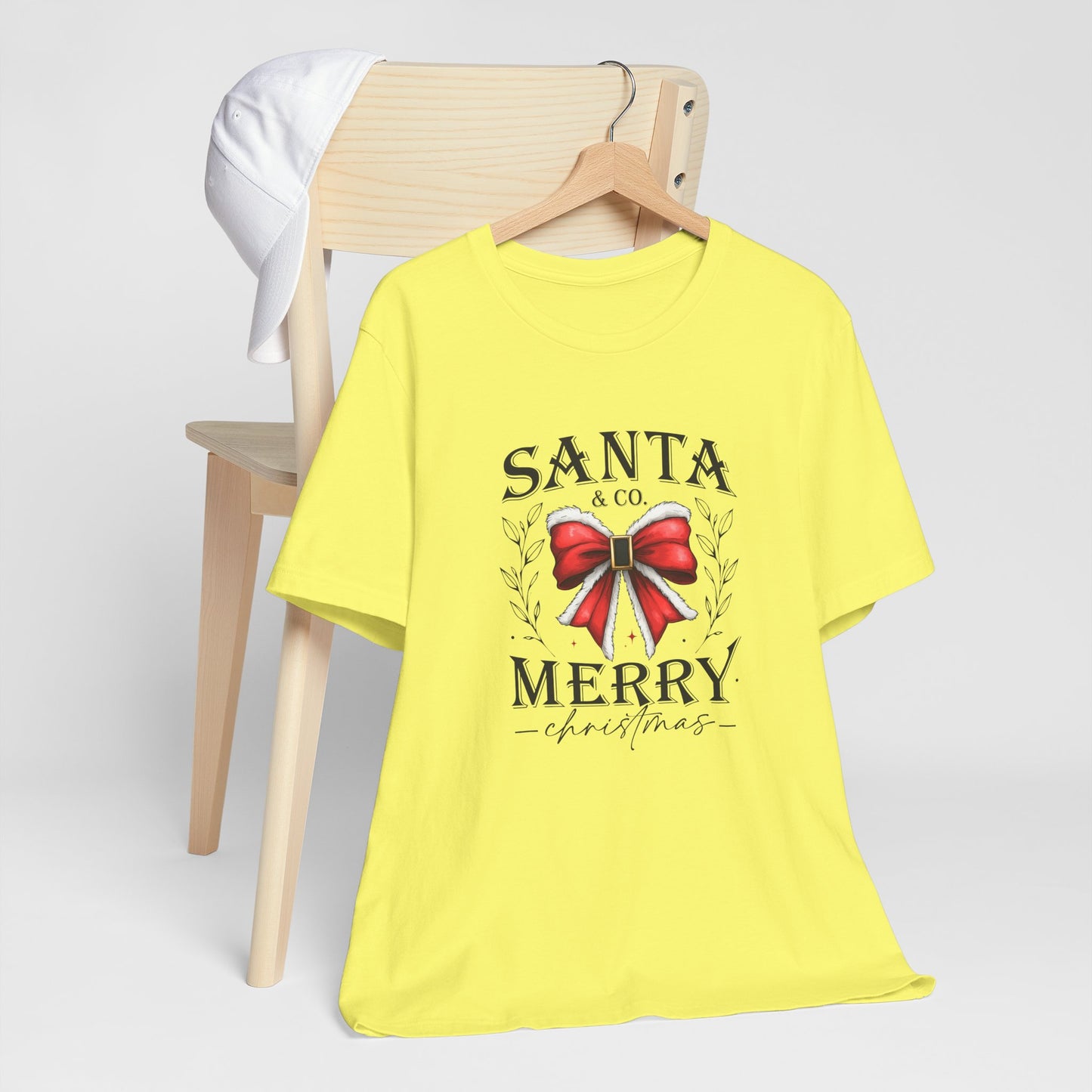 Santa and Co Merry Christmas Unisex Jersey Short Sleeve Tee - sizes S - 5X