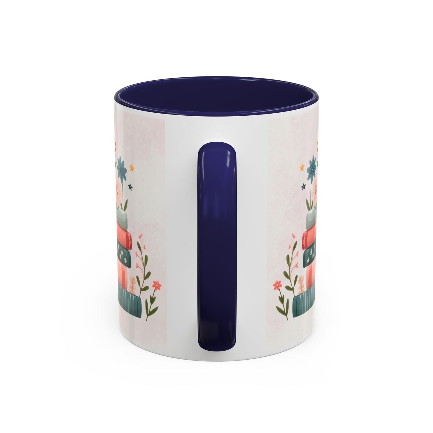 Mug - Booktrovert Pretty Floral Ceramic Coffee Mug (11oz, 15oz)