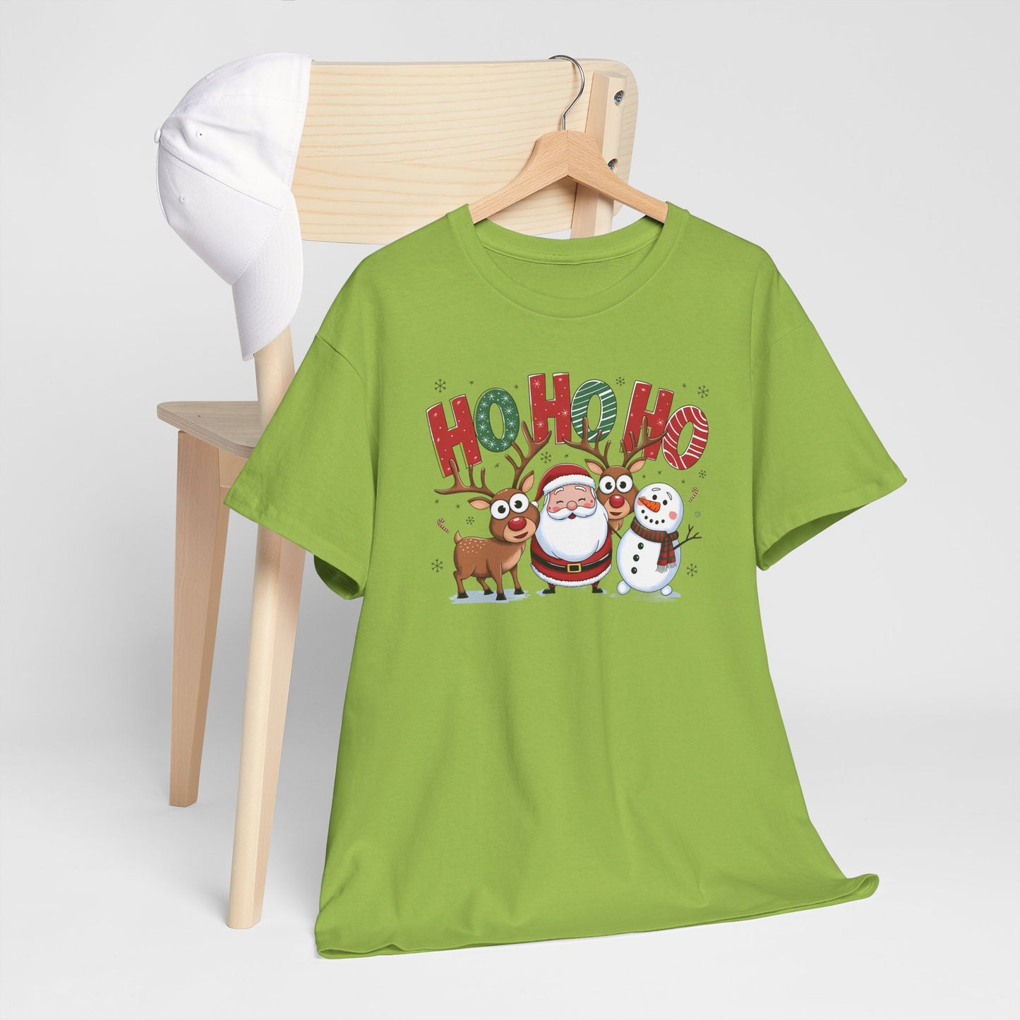 HoHoHo Unisex Heavy Cotton Tee - sizes S - 5X