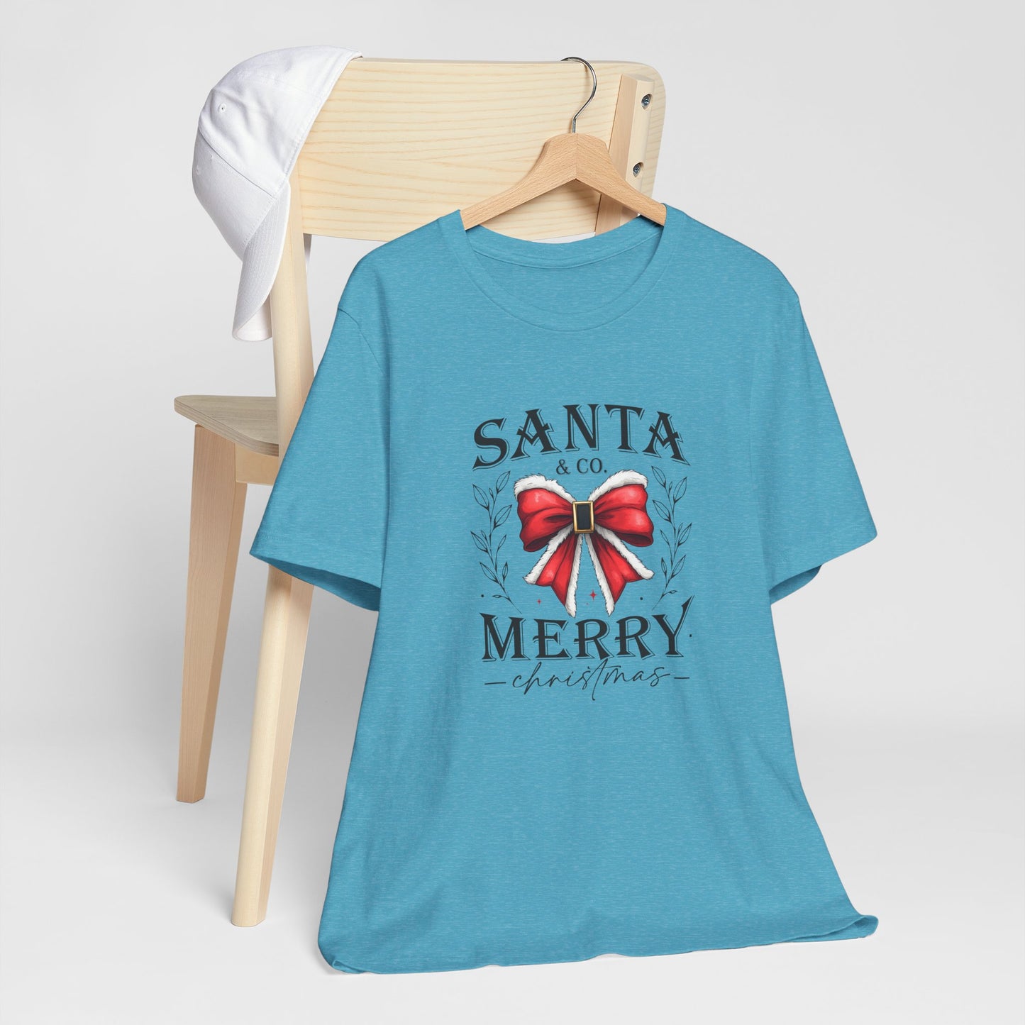 Santa and Co Merry Christmas Unisex Jersey Short Sleeve Tee - sizes S - 3X