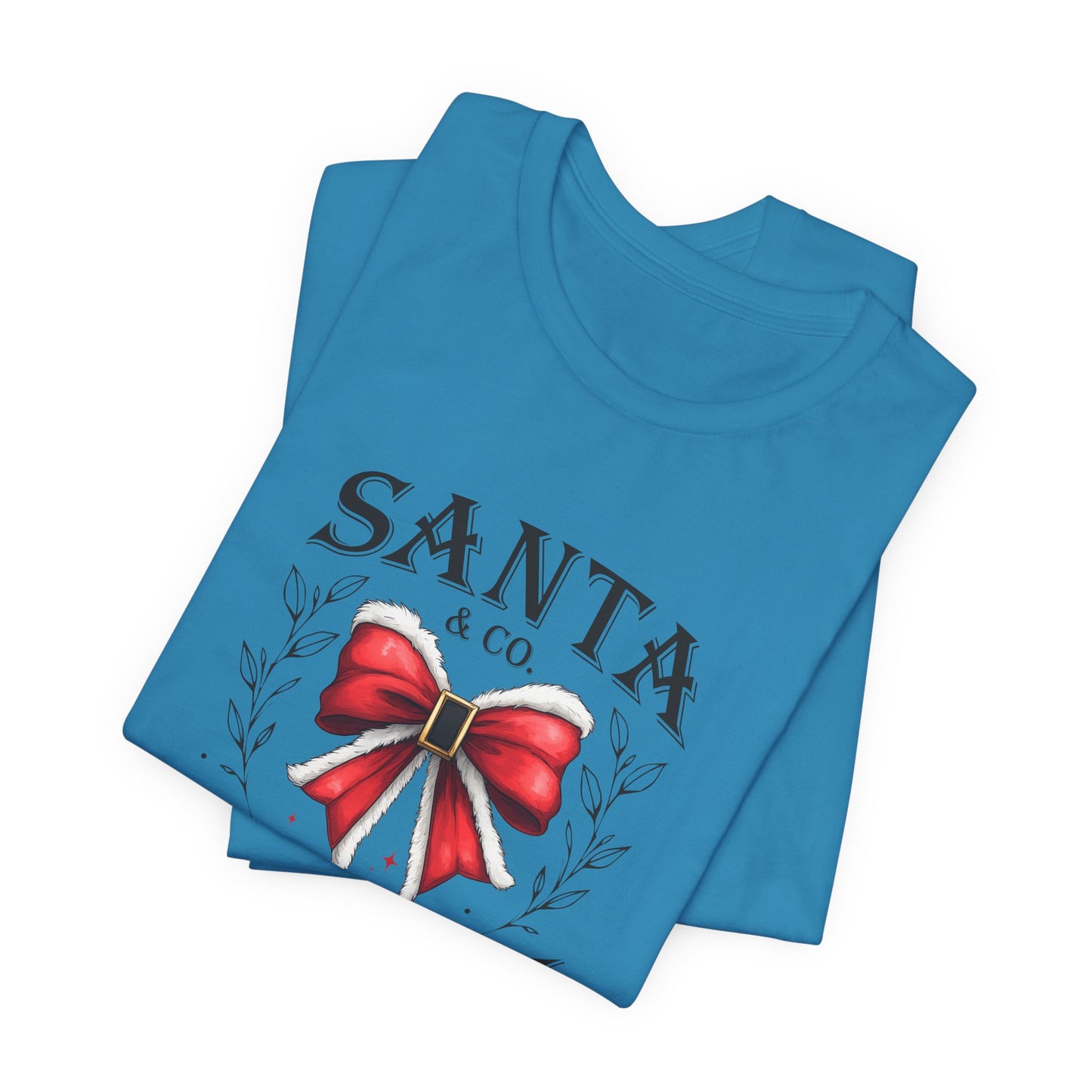 Santa and Co Merry Christmas Unisex Jersey Short Sleeve Tee - sizes S - 3X