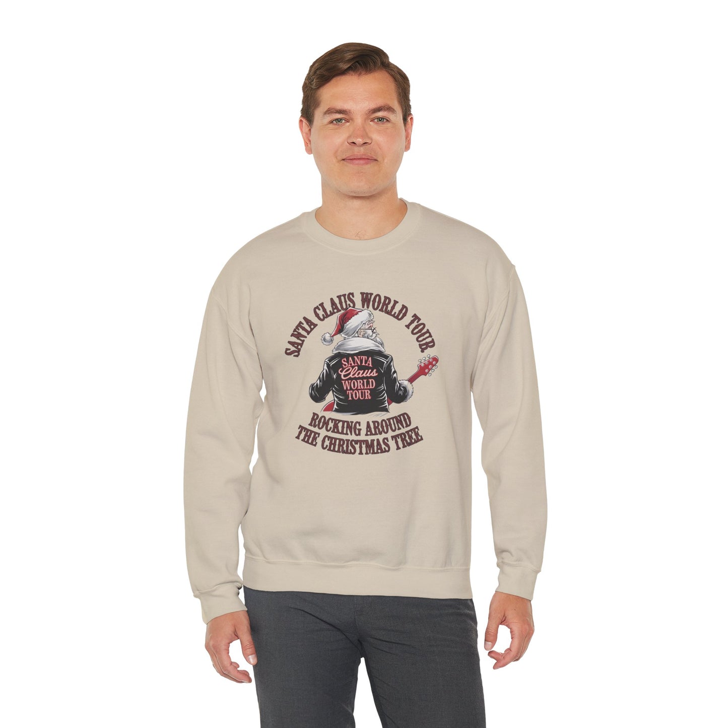 Santa Claus World Tour Unisex Heavy Blend™ Crewneck Sweatshirt - sizes S-3X