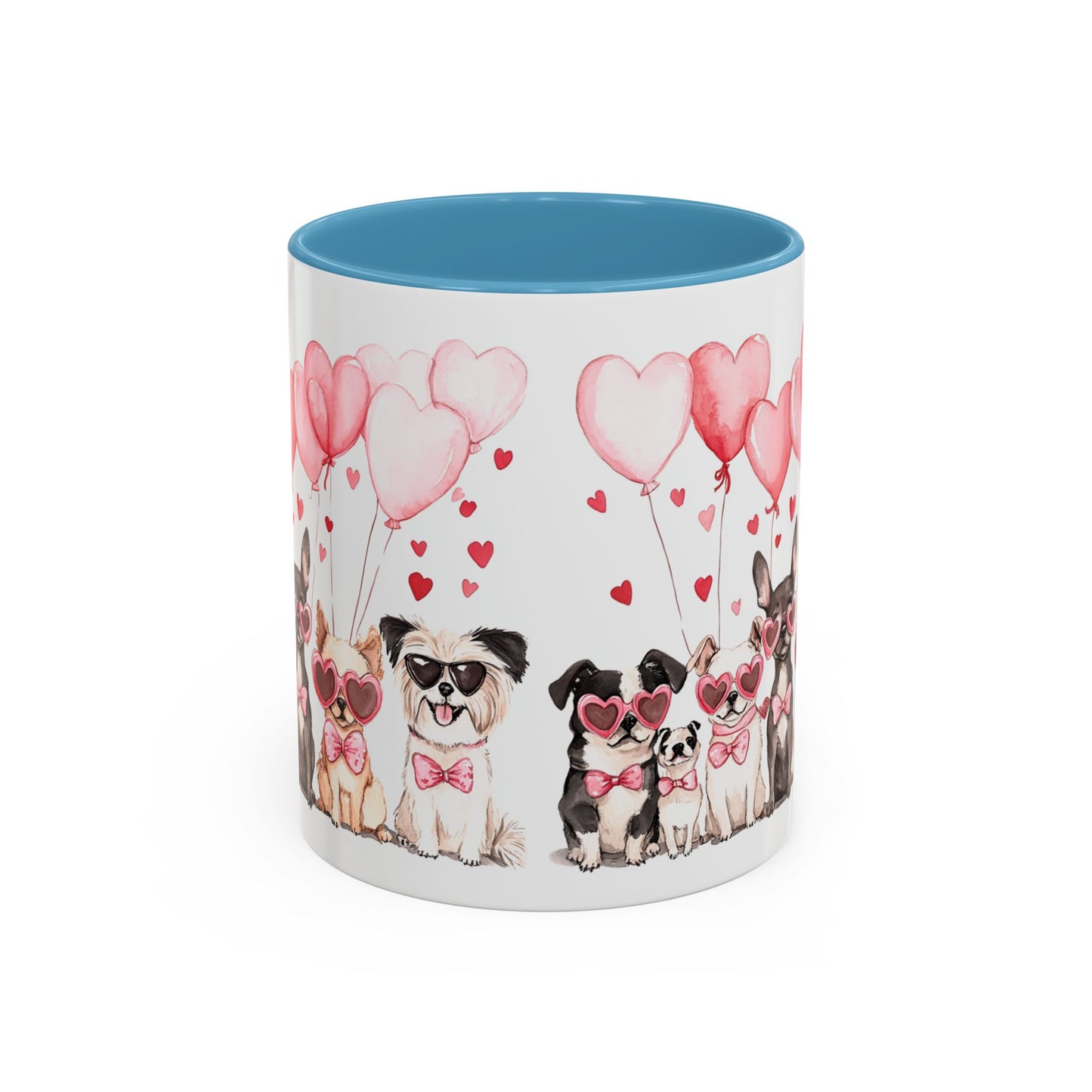 Puppy Love Valentine's Day Coffee Mug (11, 15oz) version 2