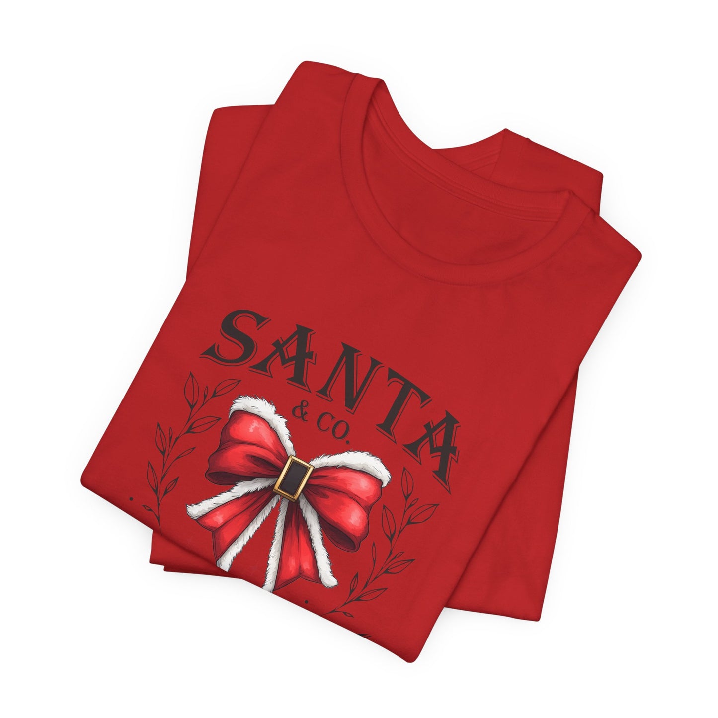 Santa and Co Merry Christmas Unisex Jersey Short Sleeve Tee - sizes S - 5X