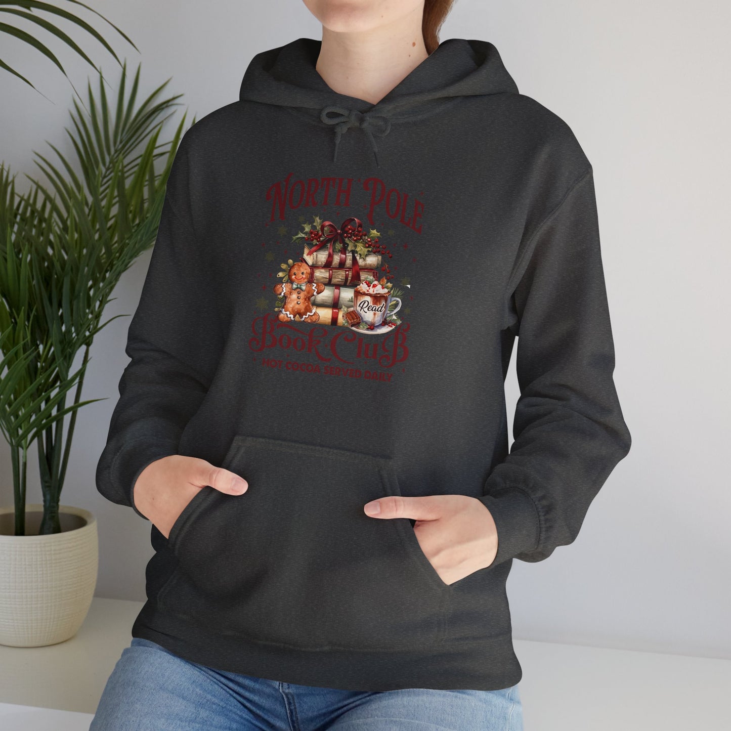 North Pole Book Club Unisex Heavy Blend™ Hooded Sweatshirt - sizes S - 5X