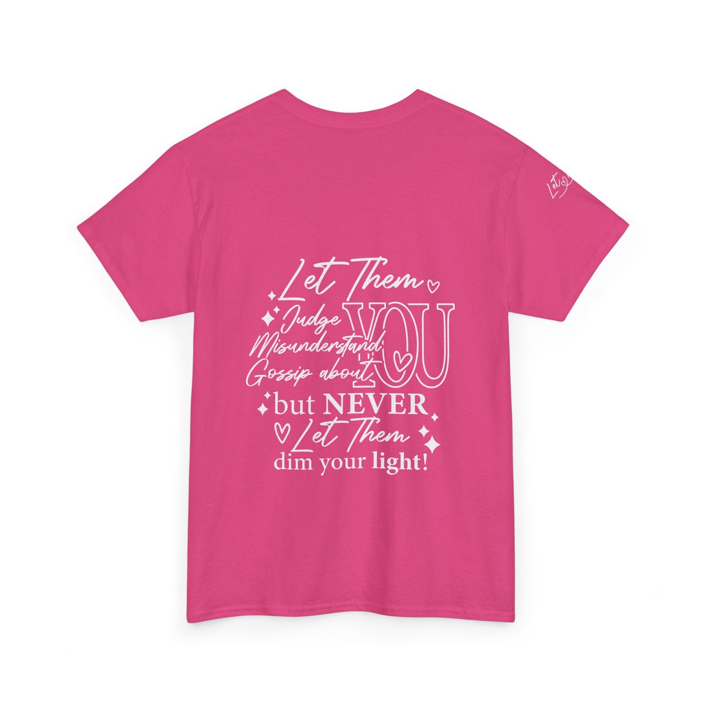 Let Them Unisex Heavy Cotton Tee