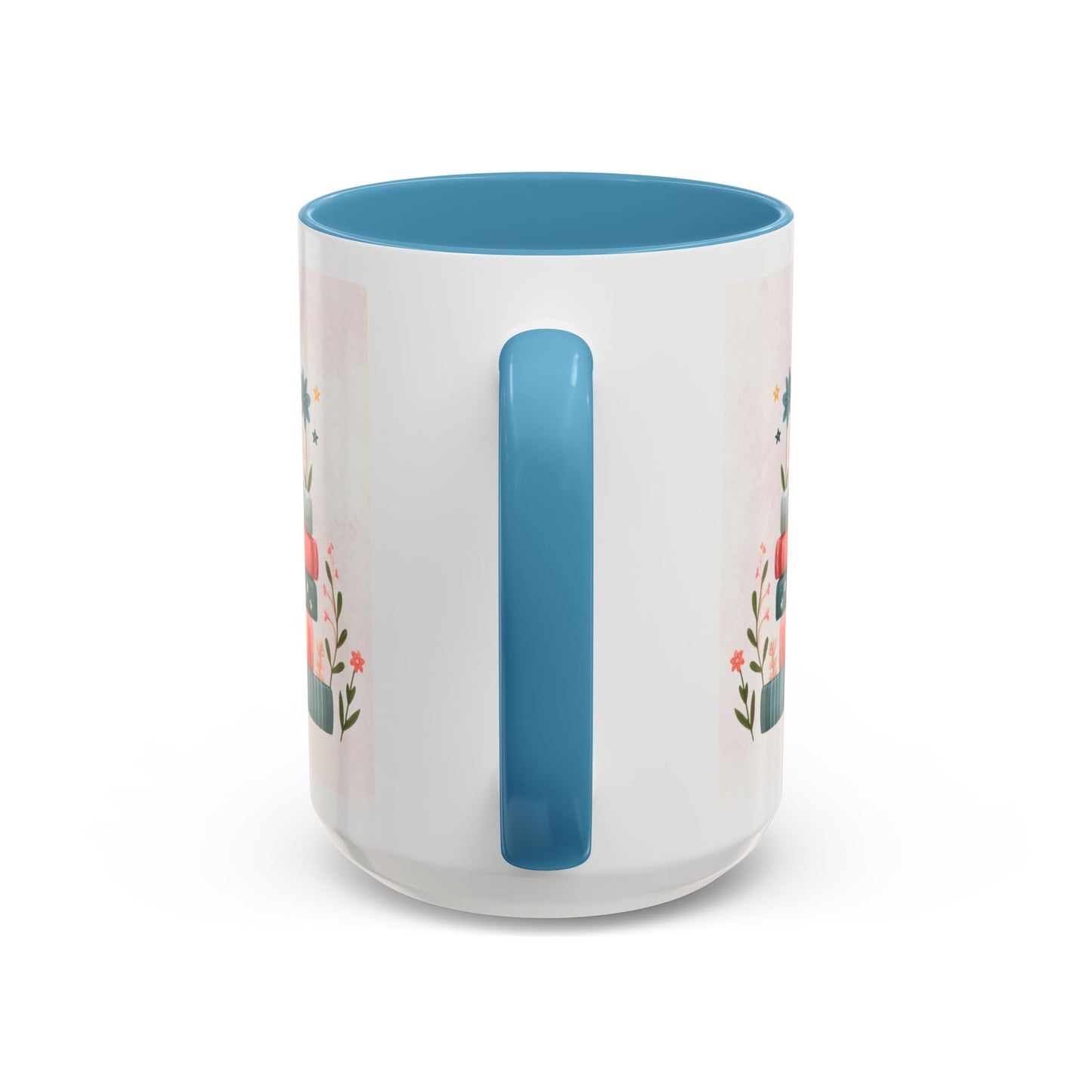Mug - Booktrovert Pretty Floral Ceramic Coffee Mug (11oz, 15oz)