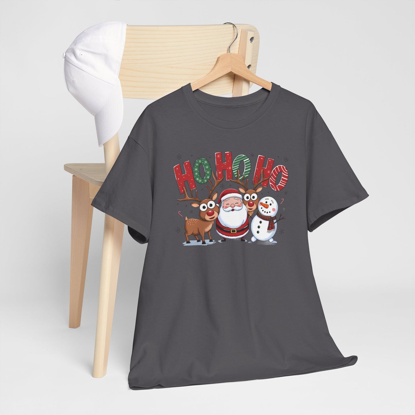 HoHoHo Unisex Heavy Cotton Tee - sizes S - 5X