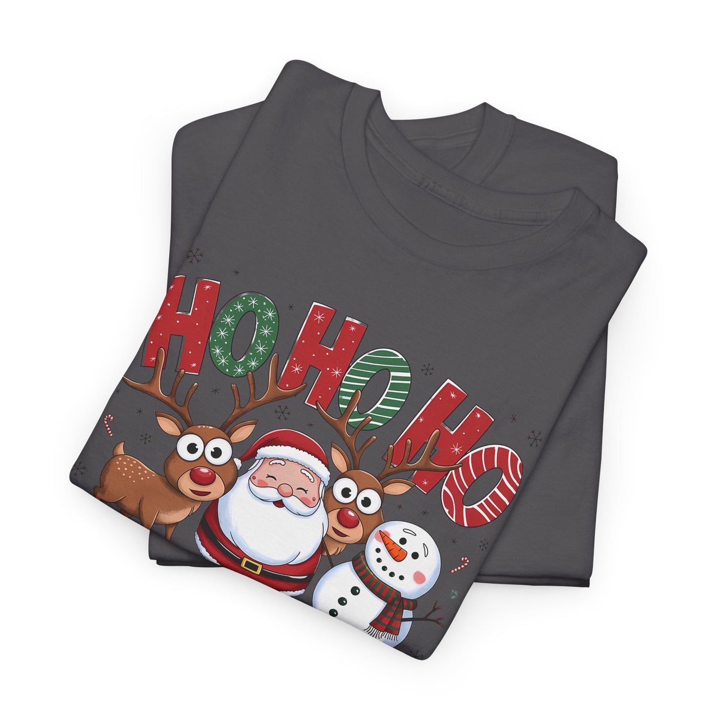 HoHoHo Unisex Heavy Cotton Tee - sizes S - 5X