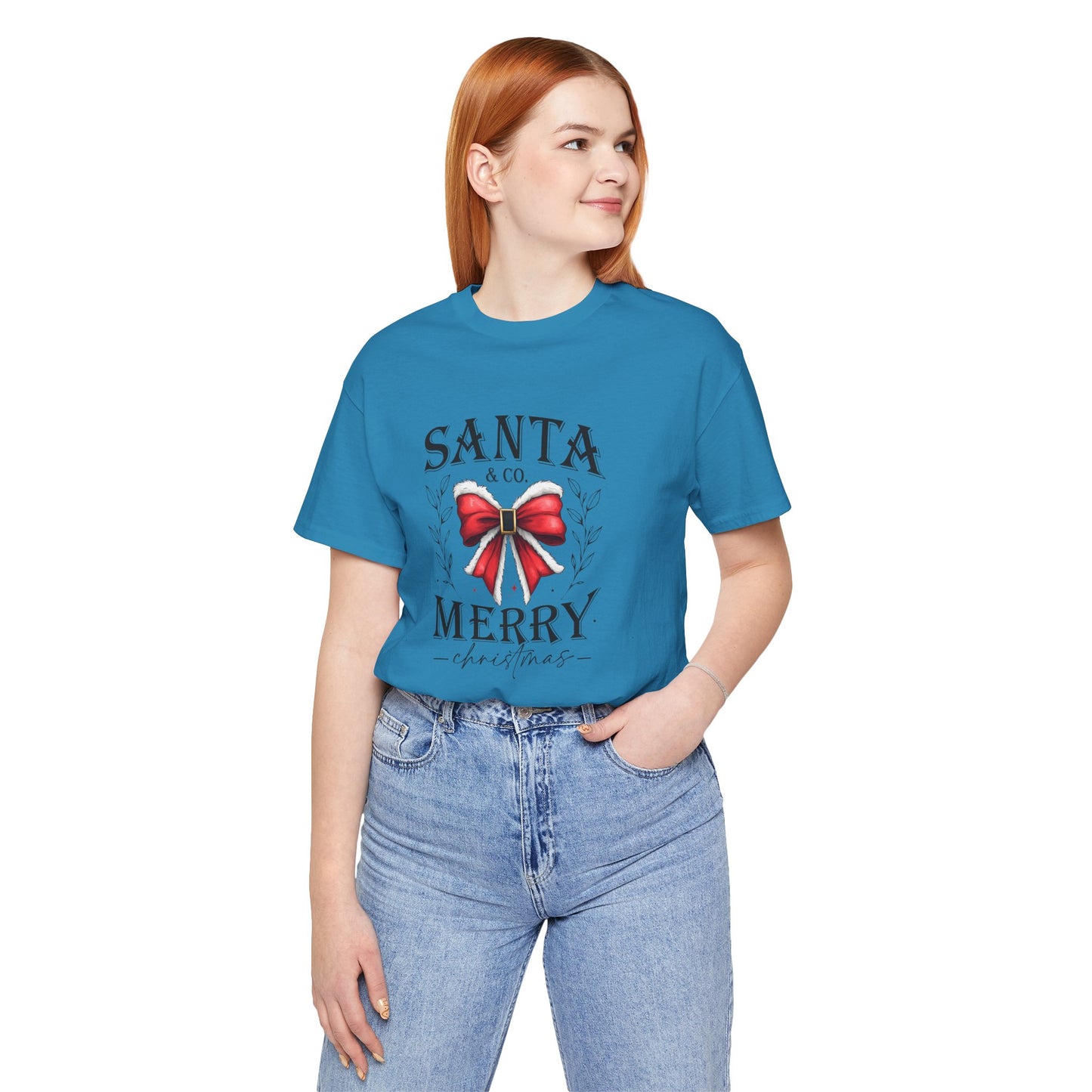 Santa and Co Merry Christmas Unisex Jersey Short Sleeve Tee - sizes S - 3X