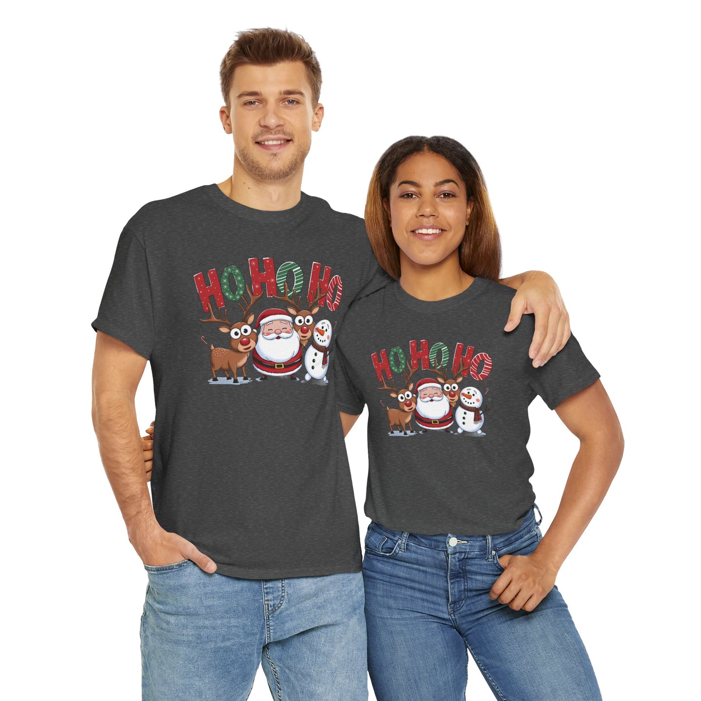 HoHoHo Unisex Heavy Cotton Tee - sizes S - 5X
