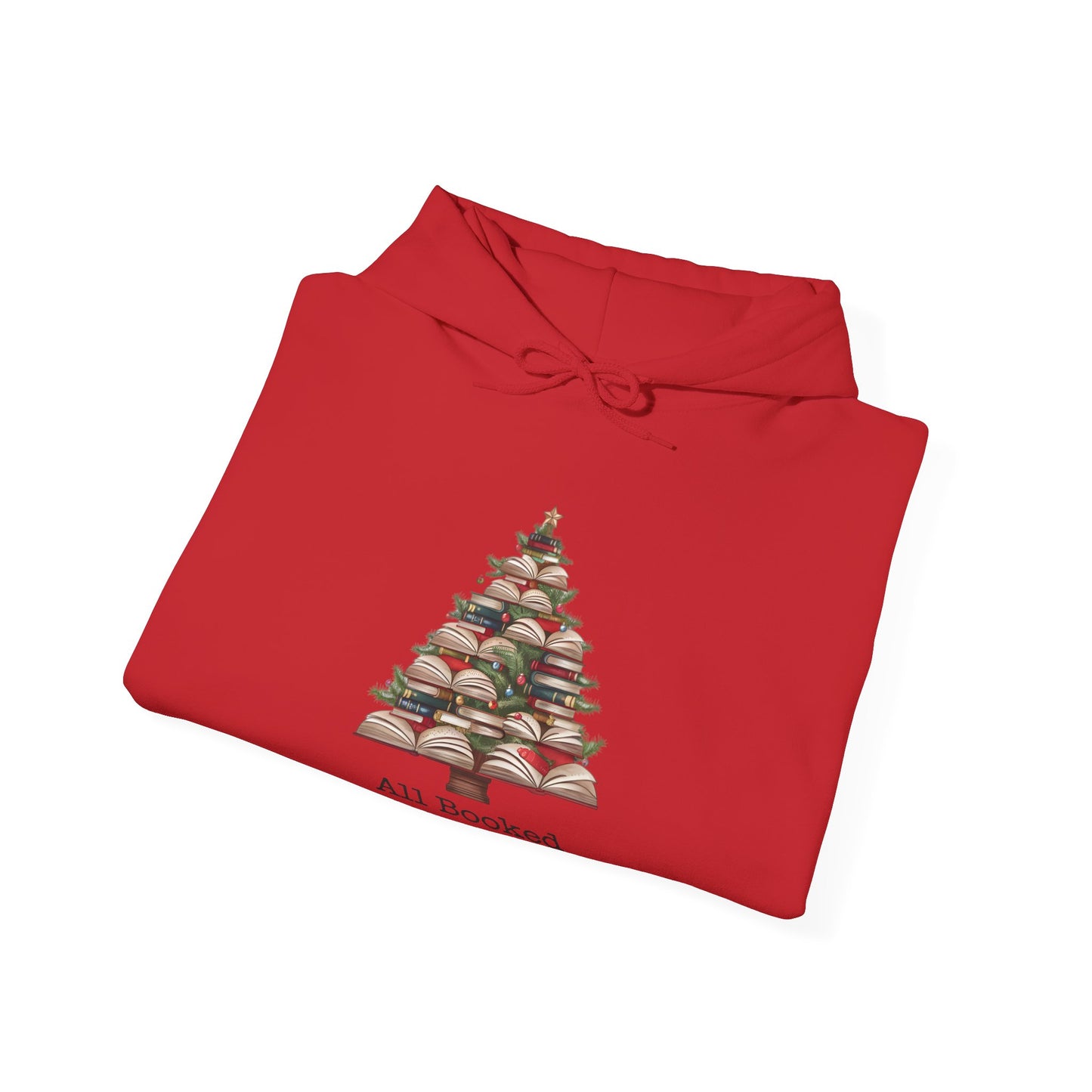 All Booked for Christmas Unisex Heavy Blend™ Hooded Sweatshirt - sizes S - 3X