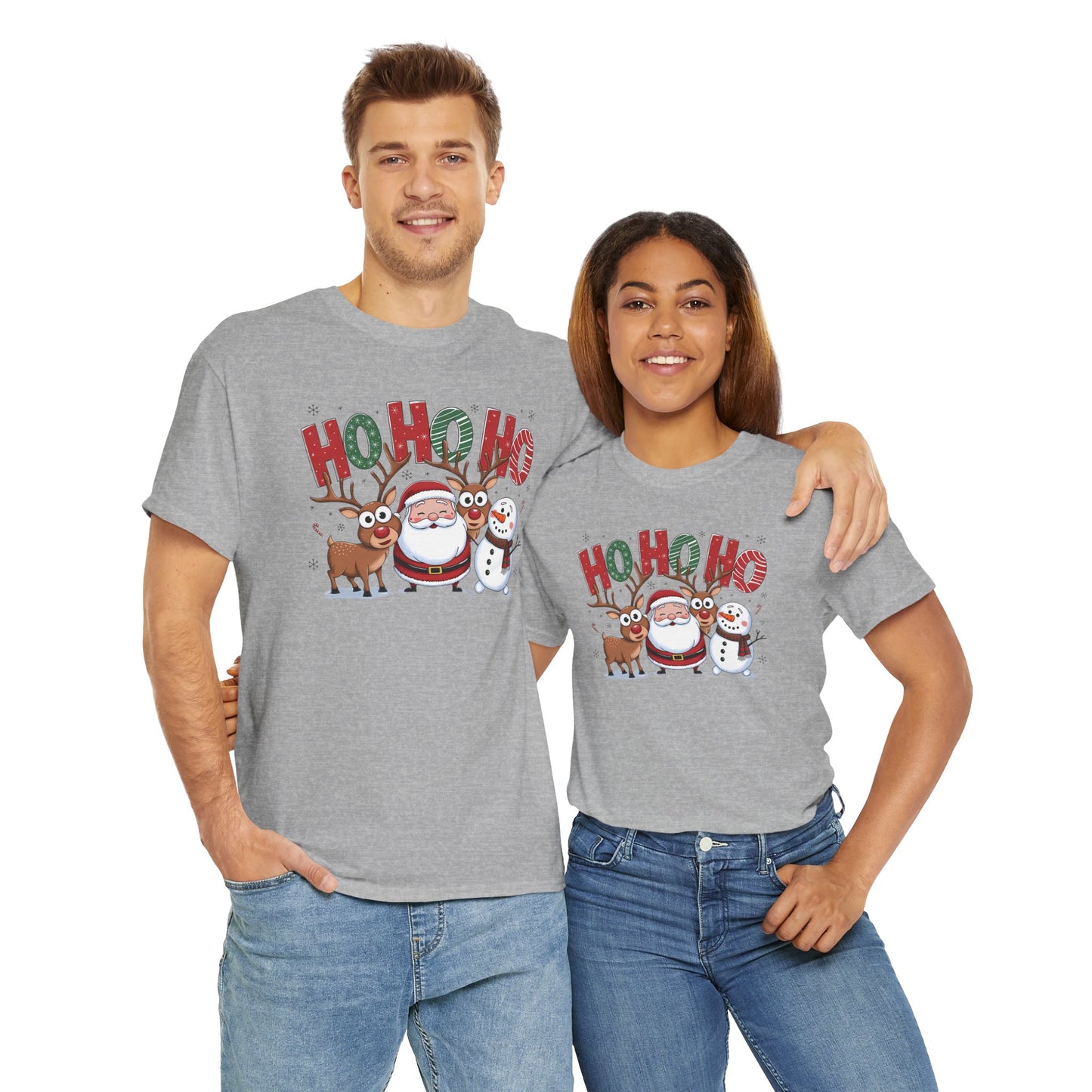 HoHoHo Unisex Heavy Cotton Tee - sizes S - 5X