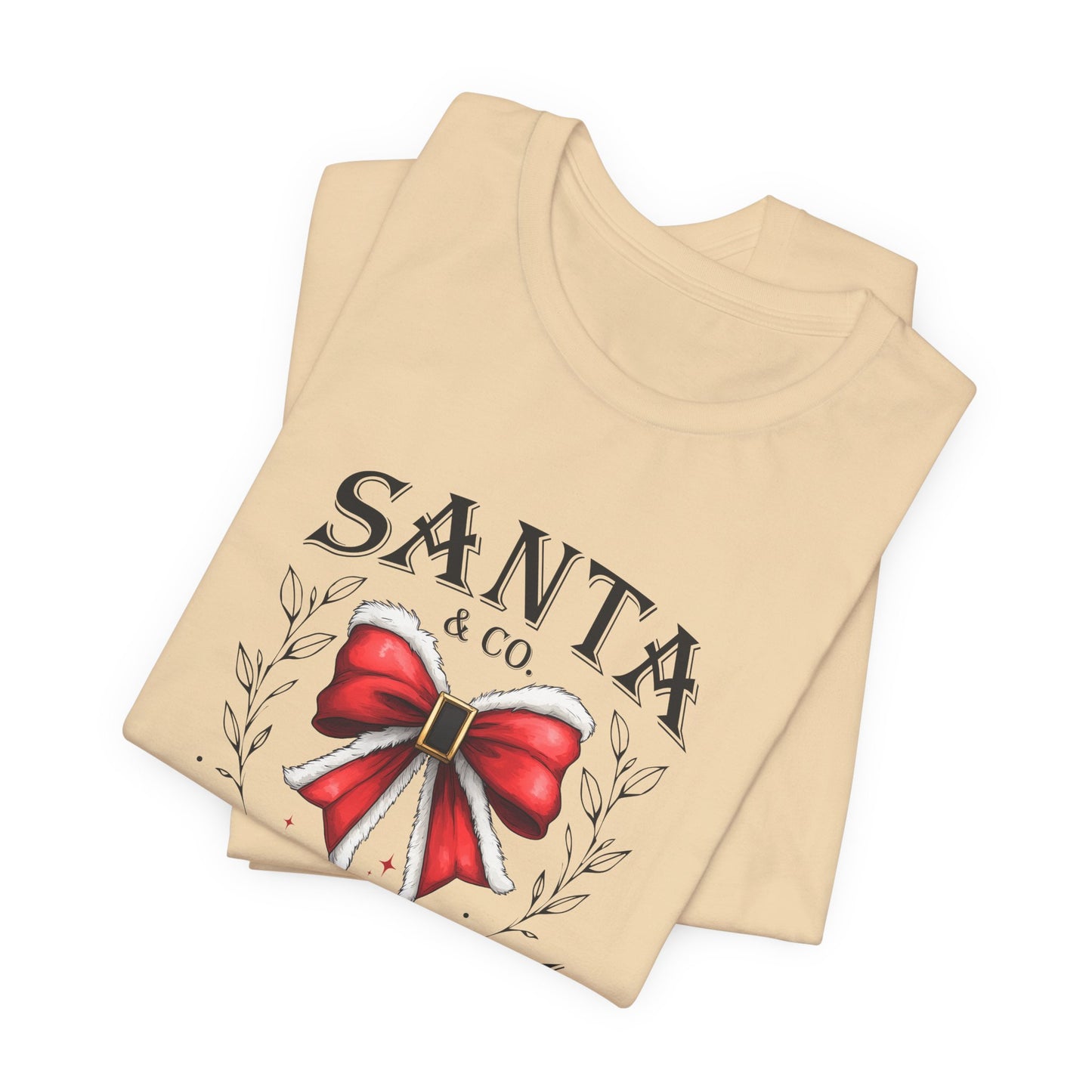Santa and Co Merry Christmas Unisex Jersey Short Sleeve Tee - sizes S - 5X