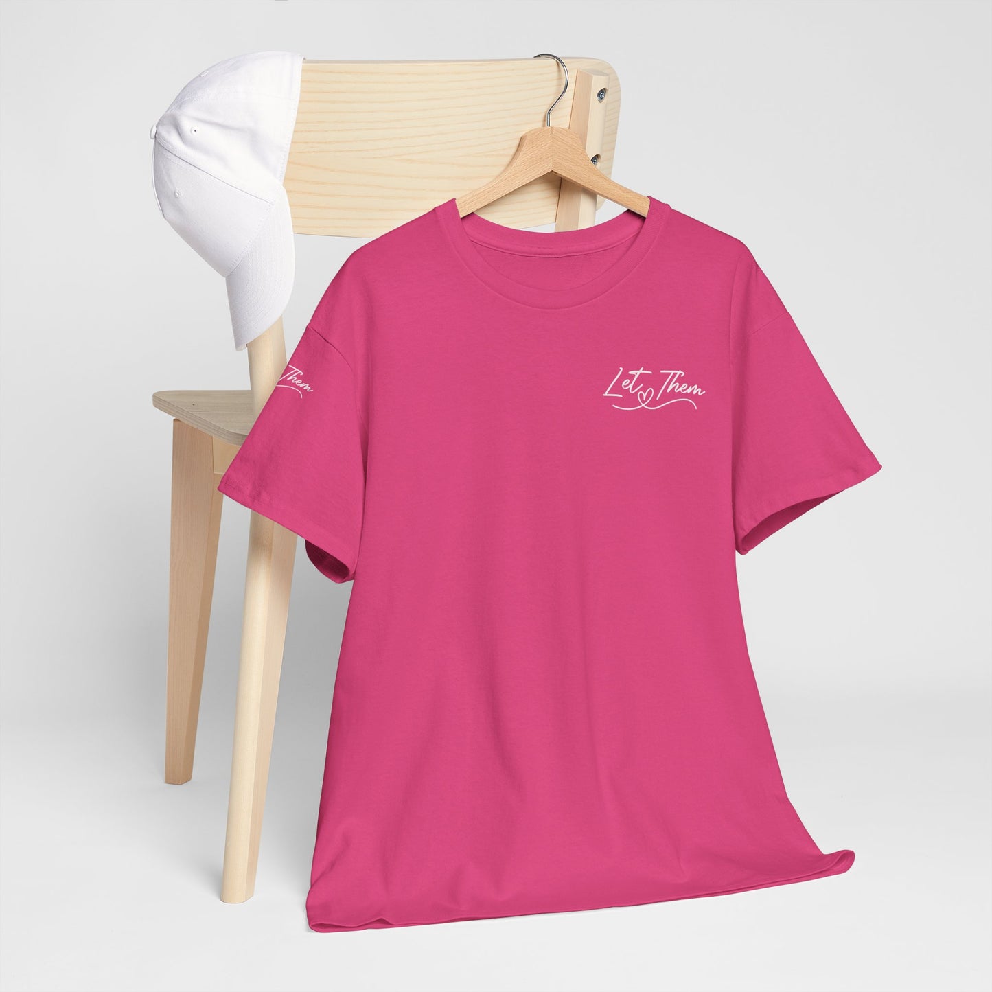 Let Them Unisex Heavy Cotton Tee