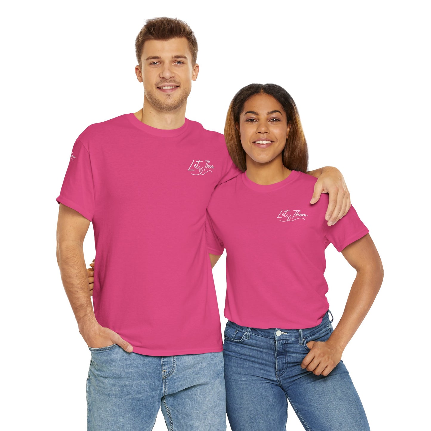 Let Them Unisex Heavy Cotton Tee