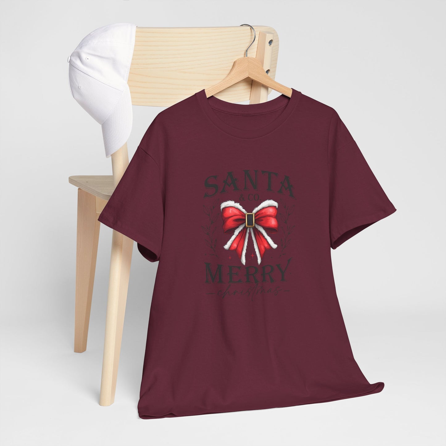 Santa and Company Merry Christmas Unisex Heavy Cotton Tee - sizes S - 5X