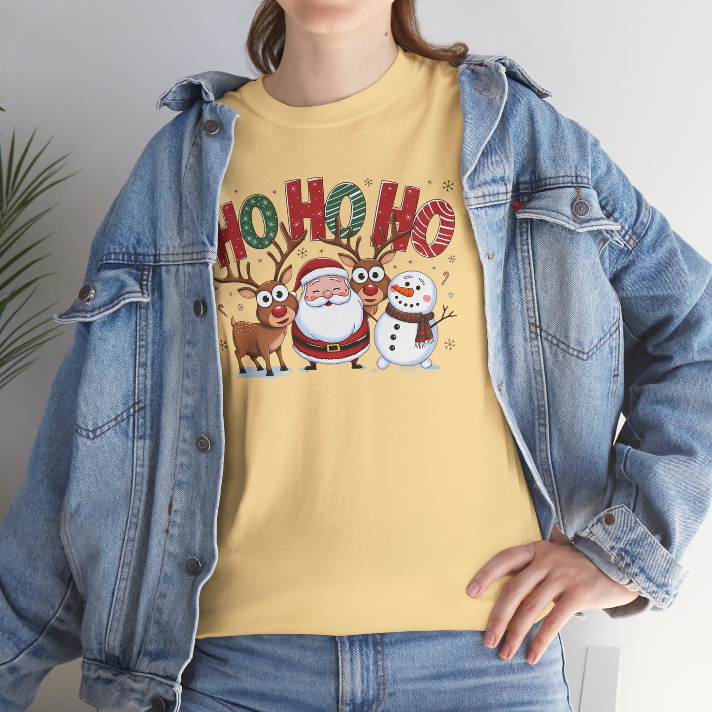 HoHoHo Unisex Heavy Cotton Tee - sizes S - 5X
