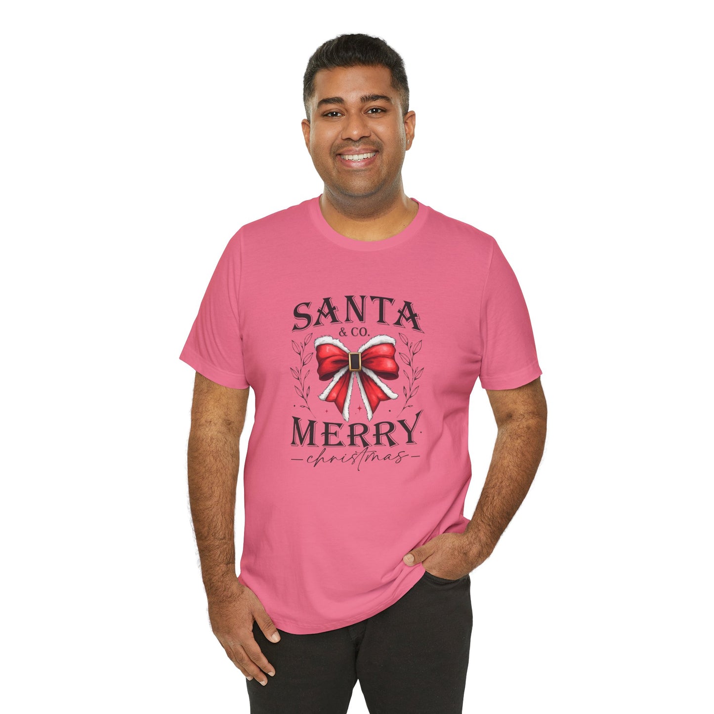 Santa and Co Merry Christmas Unisex Jersey Short Sleeve Tee - sizes S - 3X