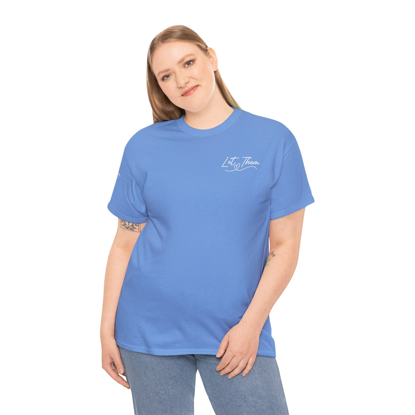 Let Them Unisex Heavy Cotton Tee