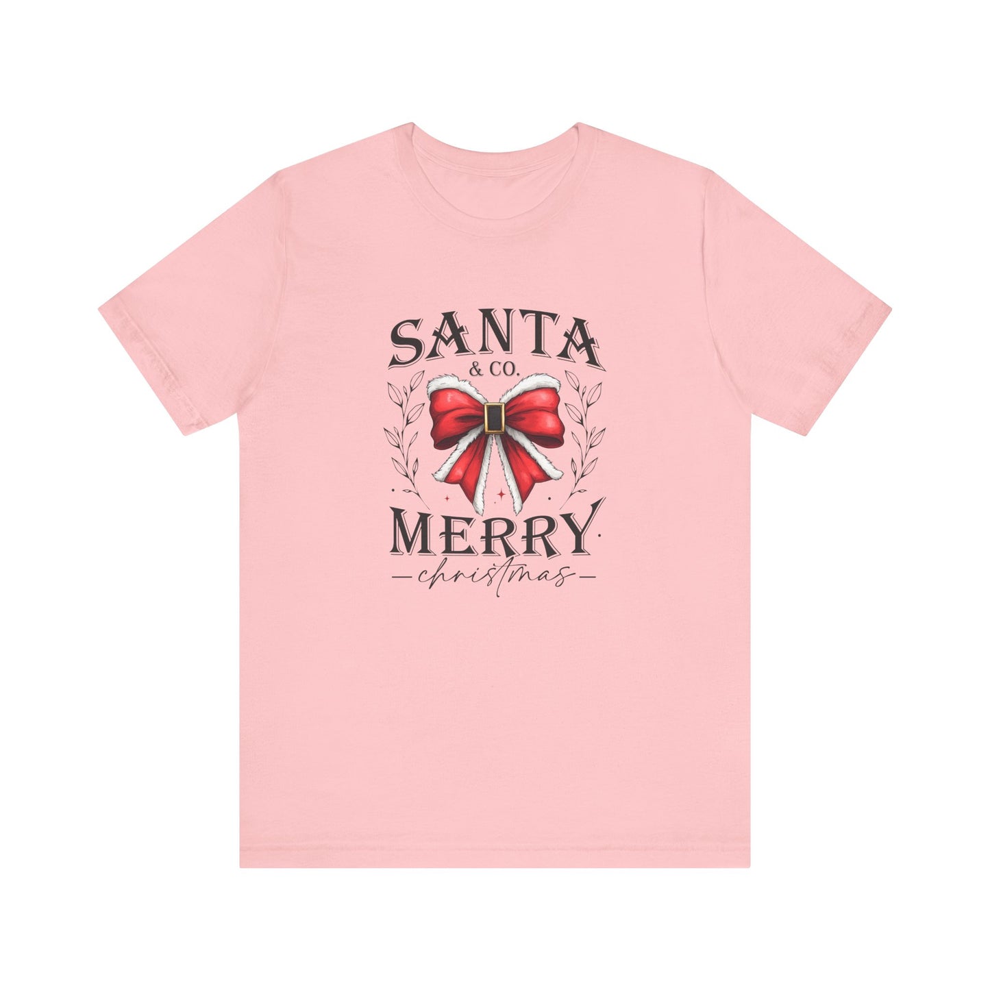 Santa and Co Merry Christmas Unisex Jersey Short Sleeve Tee - sizes S - 5X