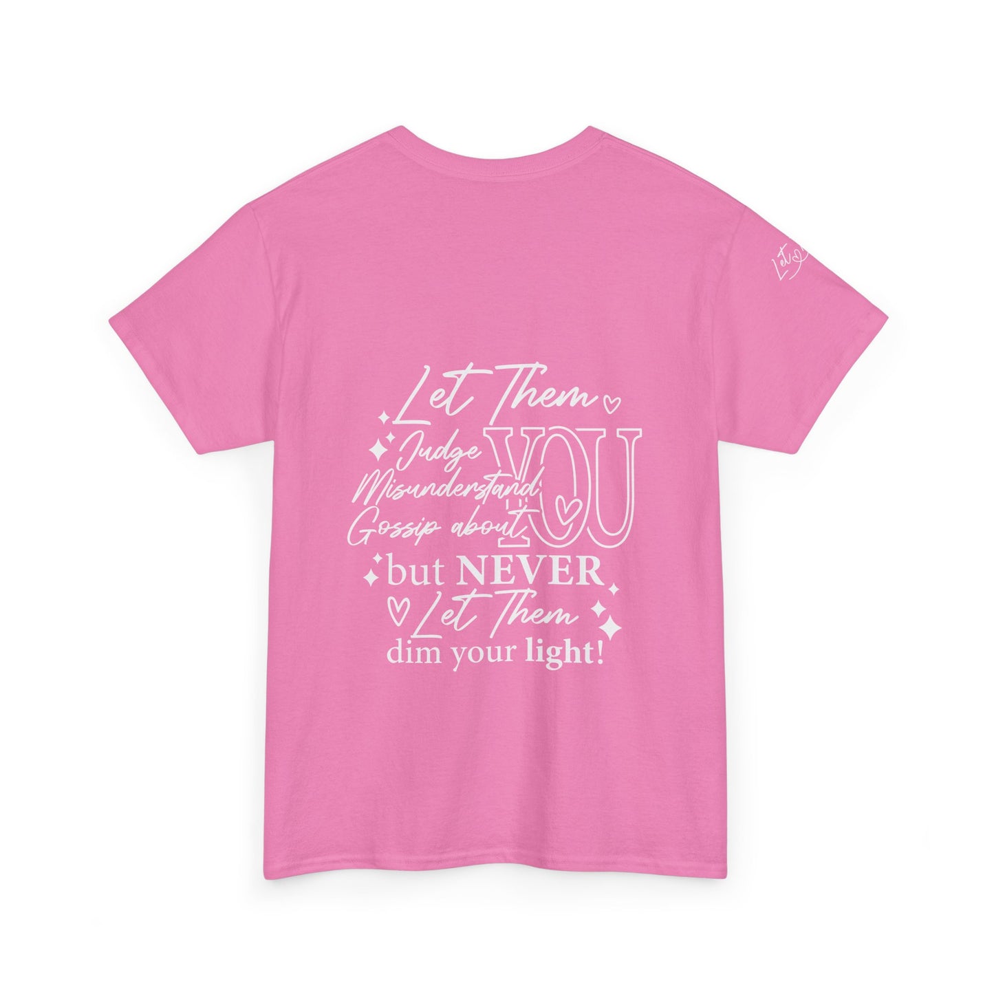 Let Them Unisex Heavy Cotton Tee