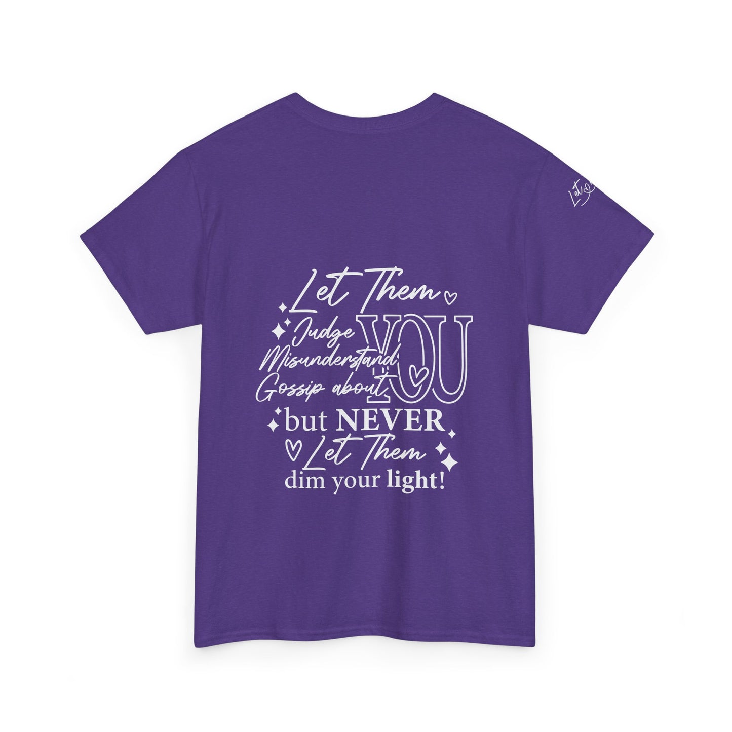 Let Them Unisex Heavy Cotton Tee