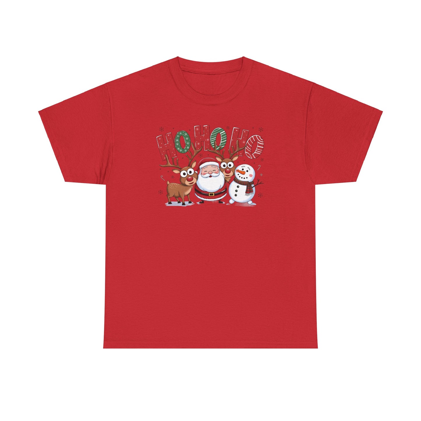 HoHoHo Unisex Heavy Cotton Tee - sizes S - 5X