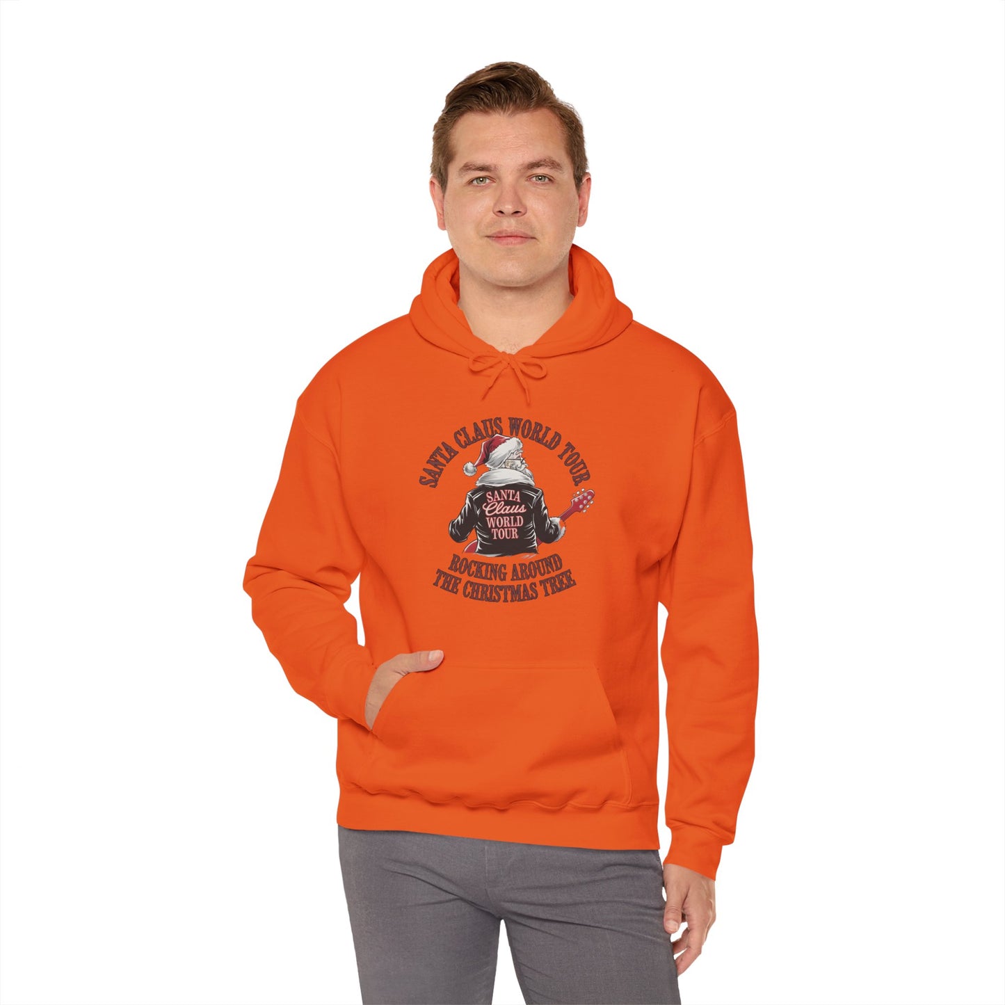 Santa Claus World Tour Unisex Heavy Blend™ Hooded Sweatshirt - sizes S - 3X