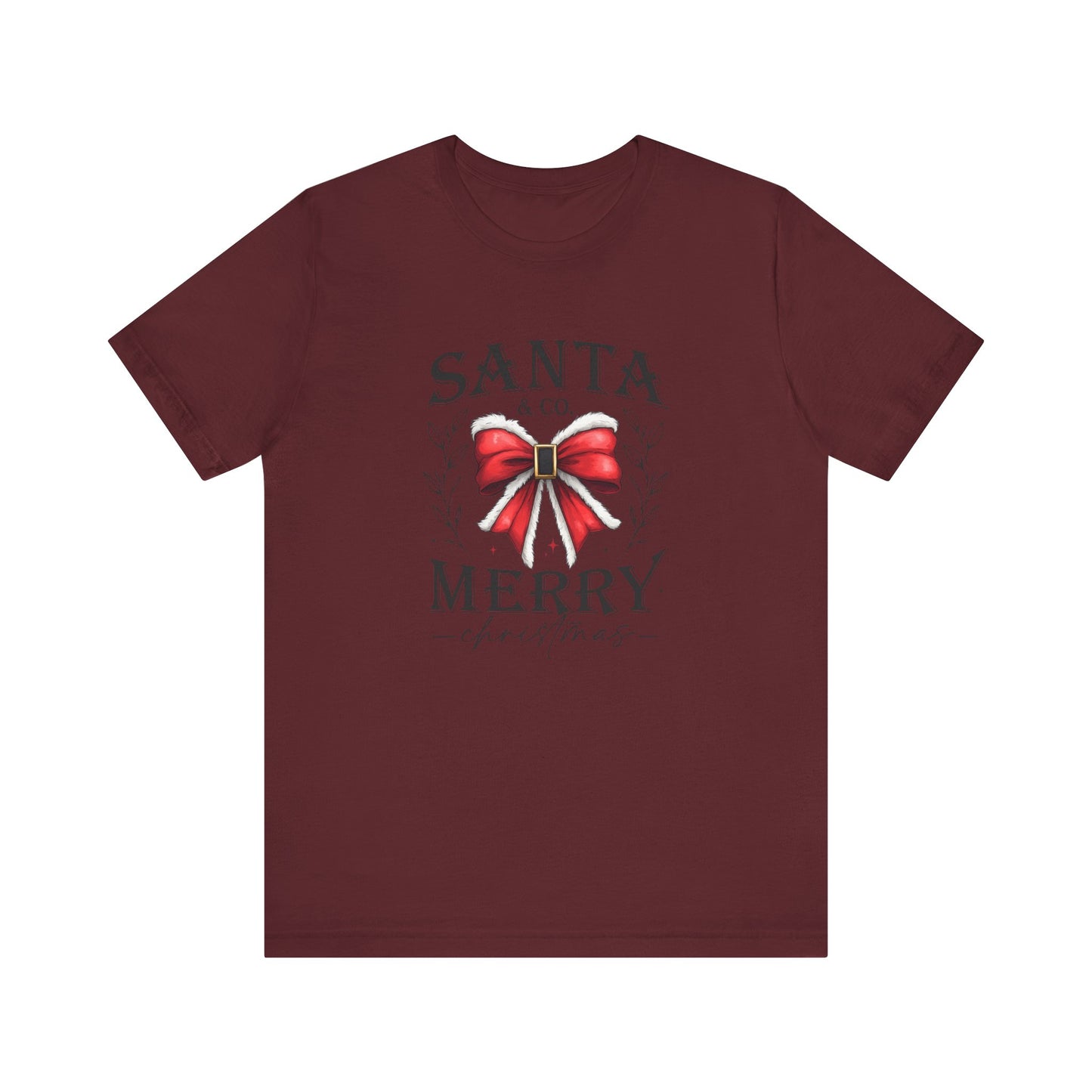 Santa and Co Merry Christmas Unisex Jersey Short Sleeve Tee - sizes S - 5X