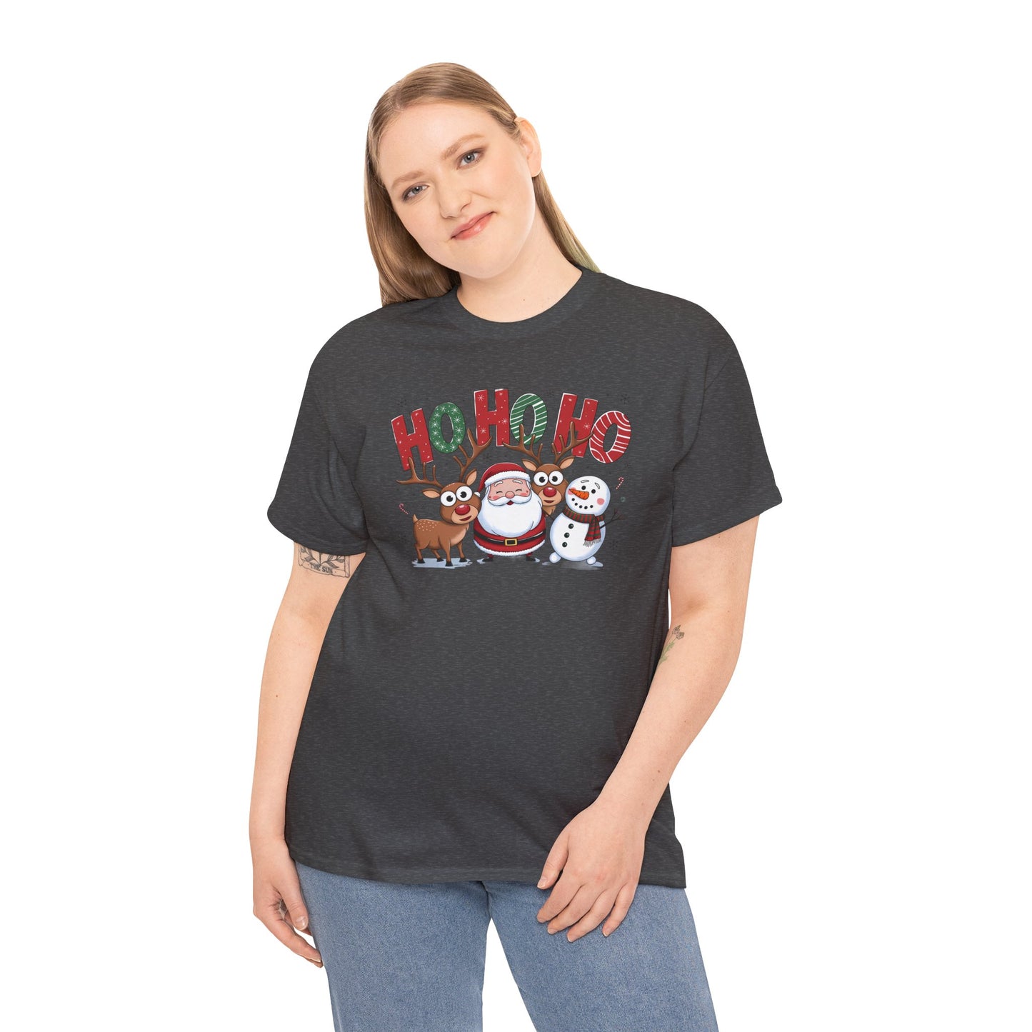 HoHoHo Unisex Heavy Cotton Tee - sizes S - 5X