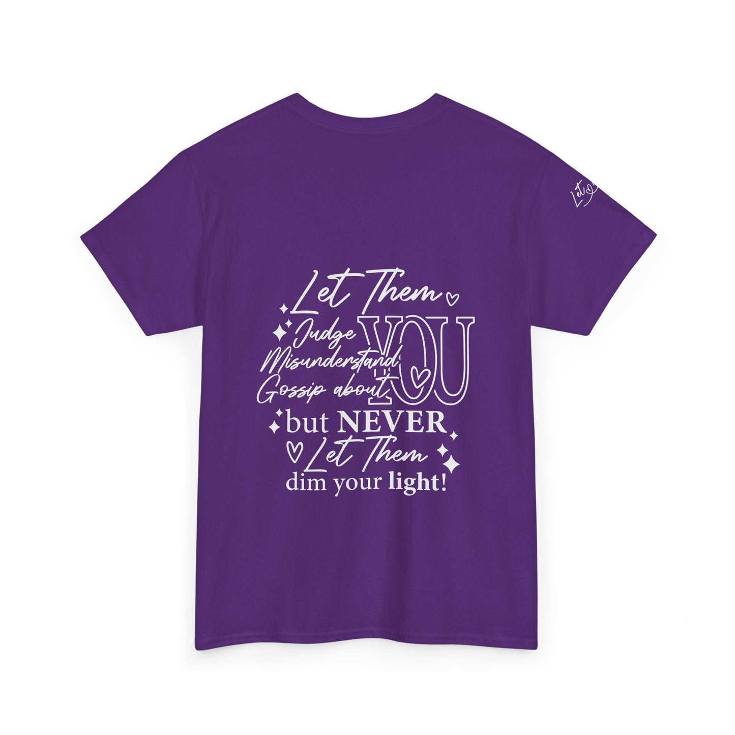 Let Them Unisex Heavy Cotton Tee