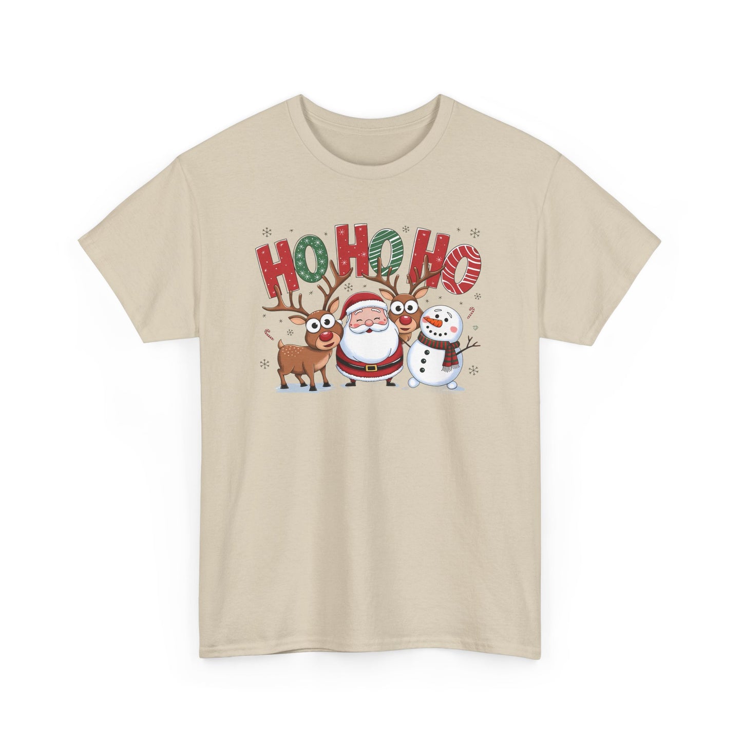 HoHoHo Unisex Heavy Cotton Tee - sizes S - 5X