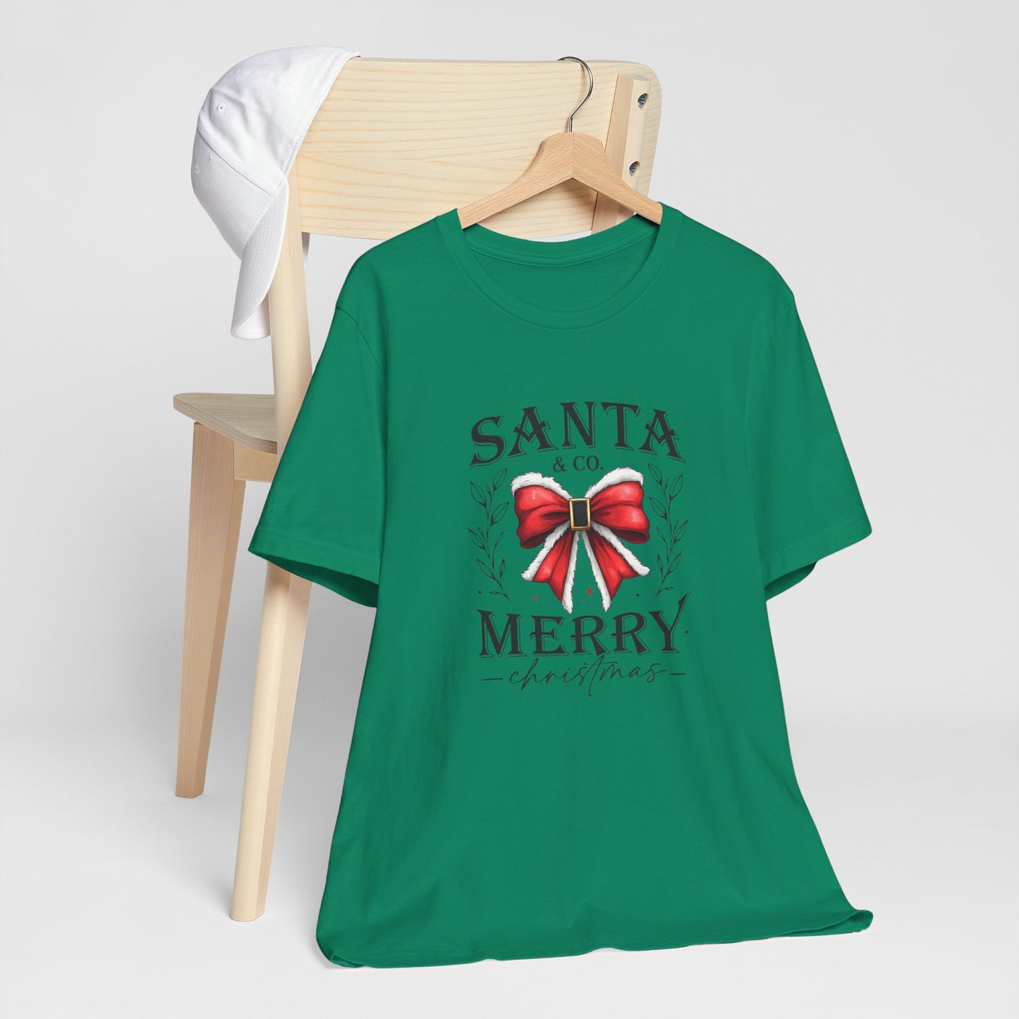 Santa and Co Merry Christmas Unisex Jersey Short Sleeve Tee - sizes S - 3X
