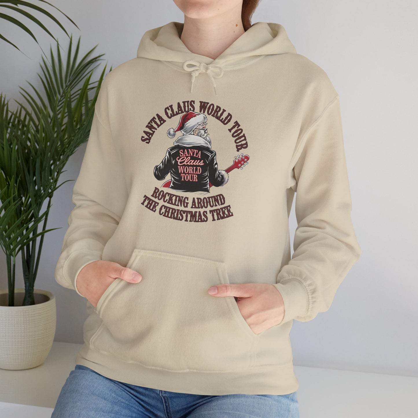 Santa Claus World Tour Unisex Heavy Blend™ Hooded Sweatshirt - sizes S - 3X
