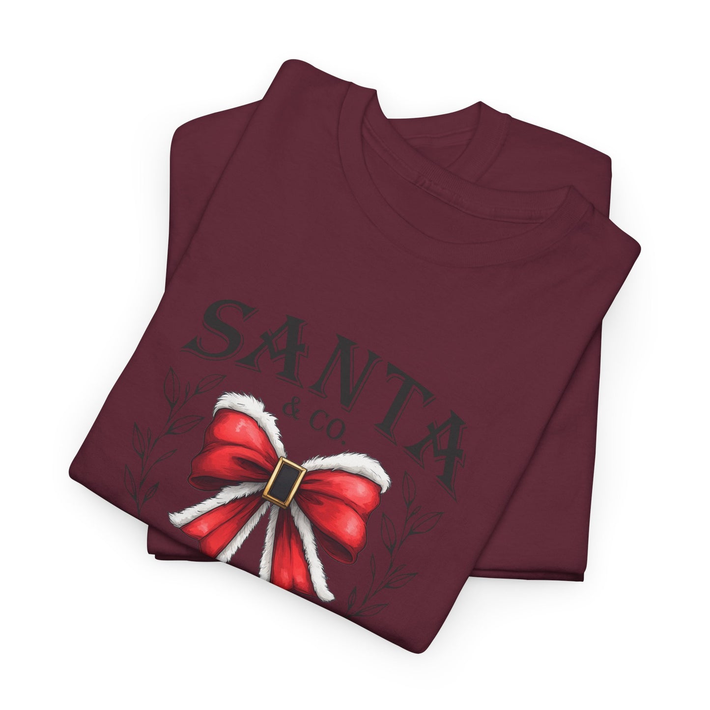 Santa and Company Merry Christmas Unisex Heavy Cotton Tee - sizes S - 5X