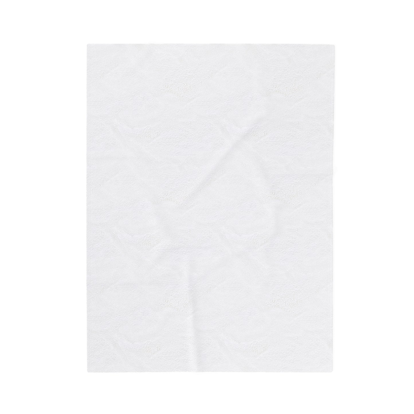 Velveteen Plush Blanket - Heart Cherries & Bows Design - 3 sizes