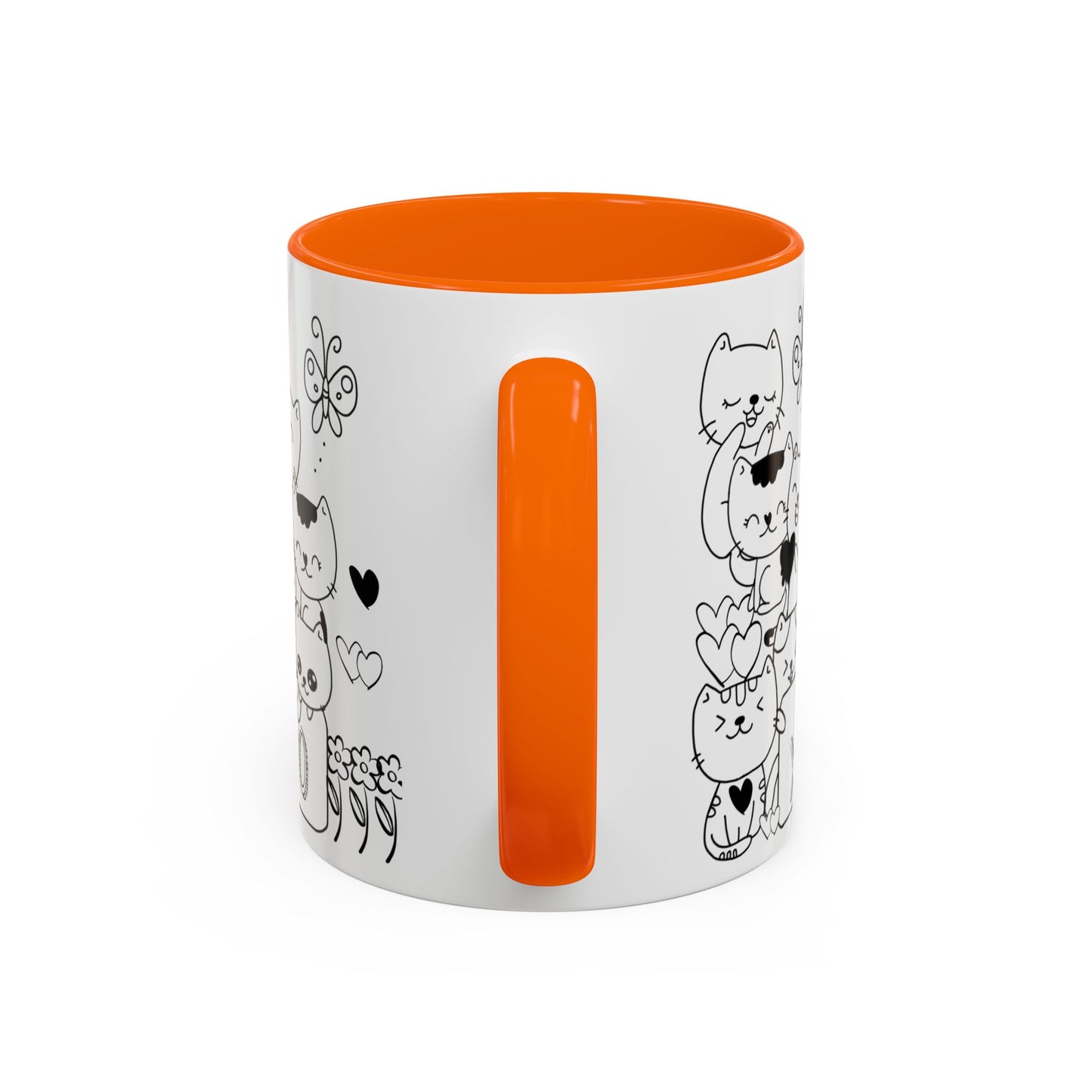 Coffee Mug - Valentine's Day Cat Love Mug for Cat Lovers