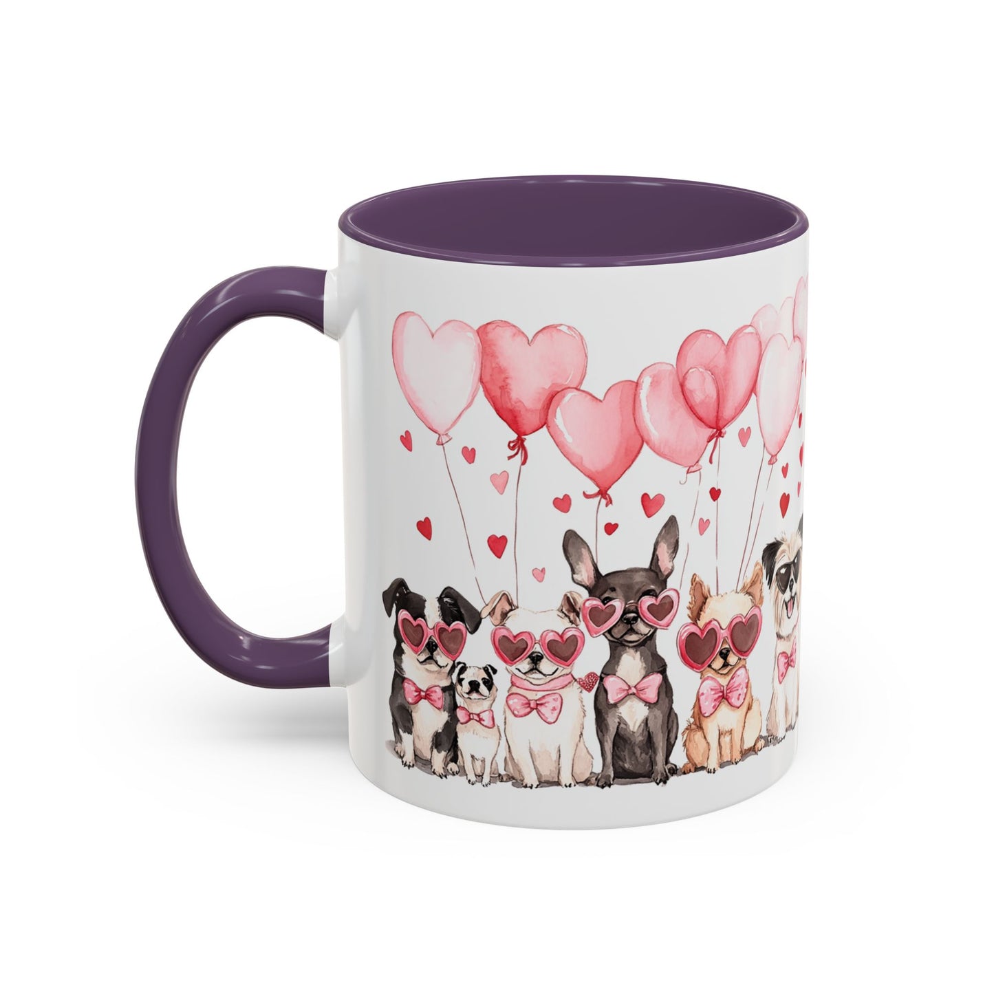 Puppy Love Valentine's Day Coffee Mug (11, 15oz) version 2