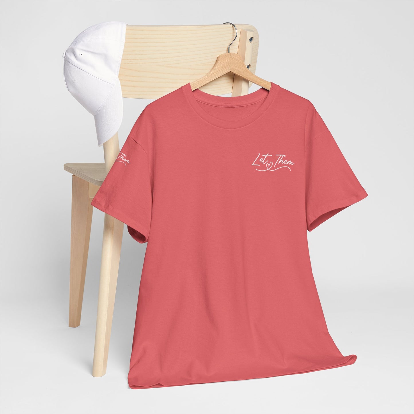 Let Them Unisex Heavy Cotton Tee