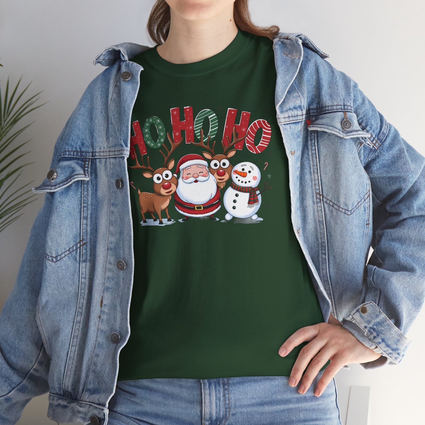 HoHoHo Unisex Heavy Cotton Tee - sizes S - 5X