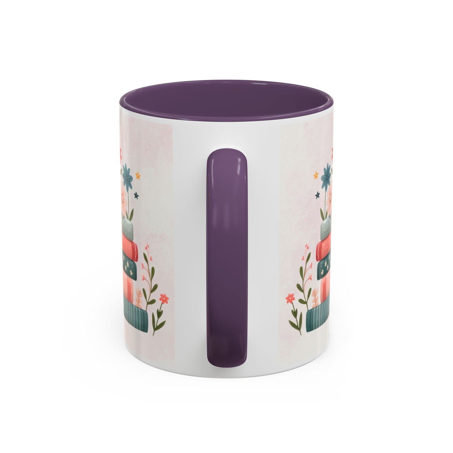 Mug - Booktrovert Pretty Floral Ceramic Coffee Mug (11oz, 15oz)
