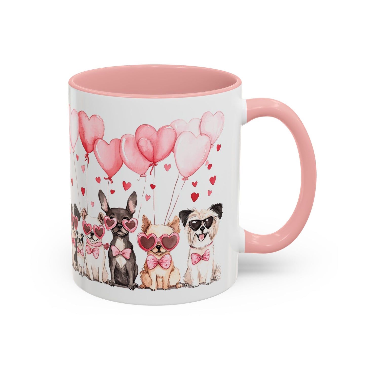 Puppy Love Valentine's Day Coffee Mug (11, 15oz) version 2