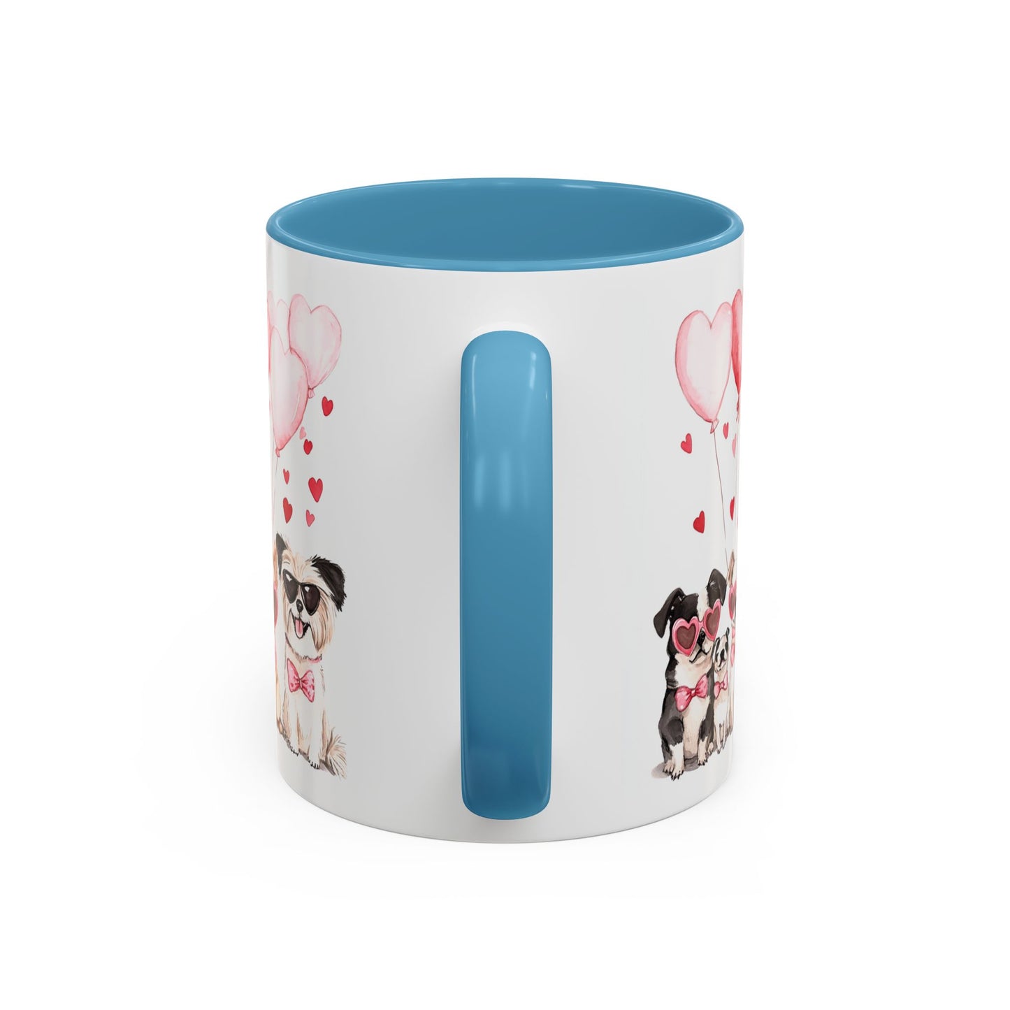 Puppy Love Valentine's Day Coffee Mug (11, 15oz) version 2