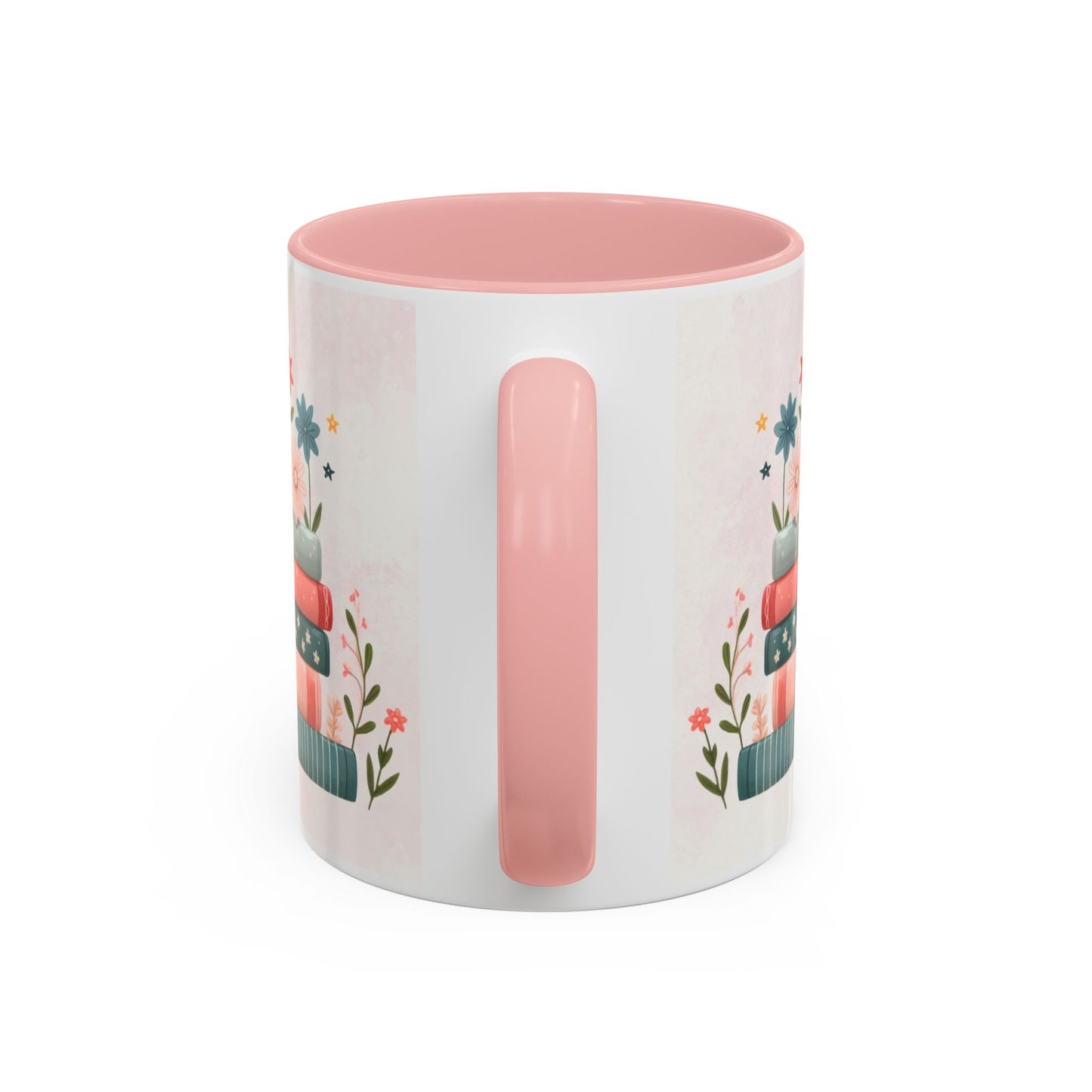 Mug - Booktrovert Pretty Floral Ceramic Coffee Mug (11oz, 15oz)