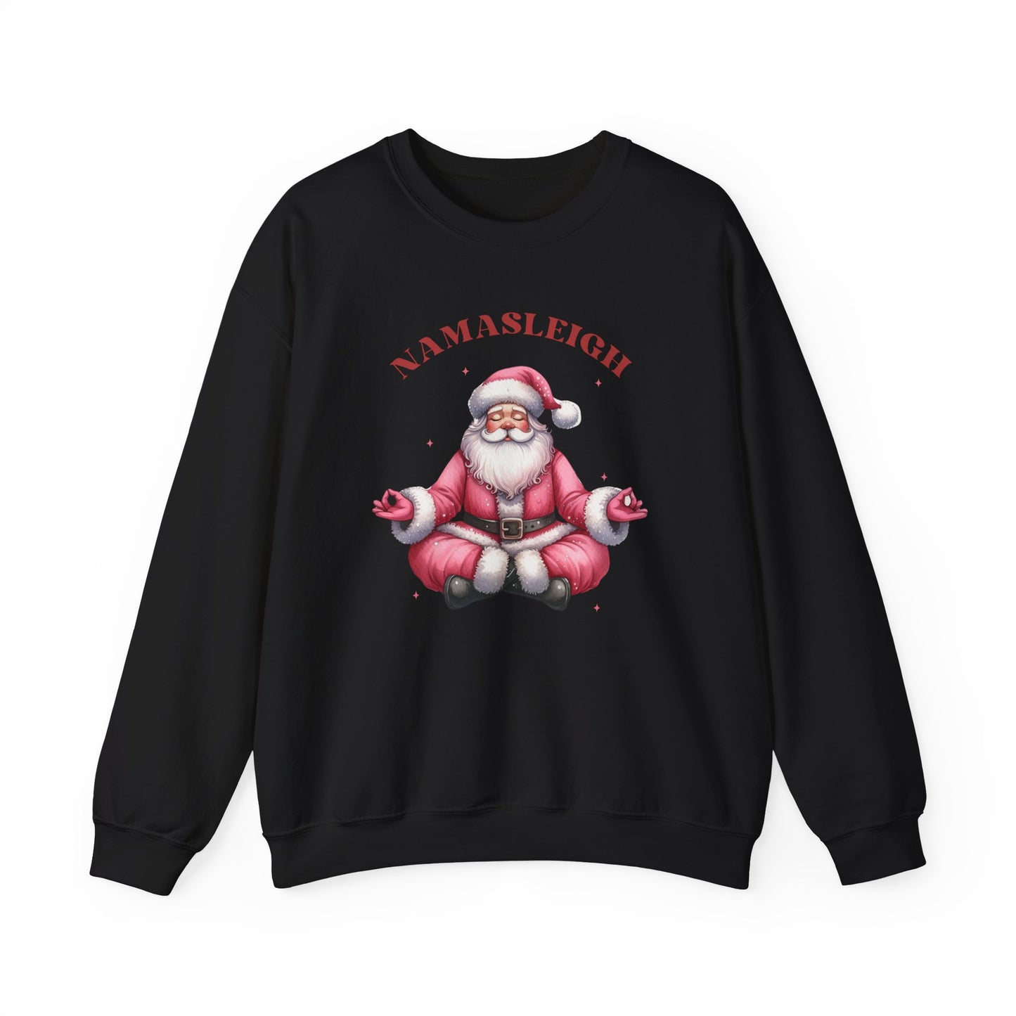 Santa Namasleigh Unisex Heavy Blend™ Crewneck Sweatshirt - size S - 3X