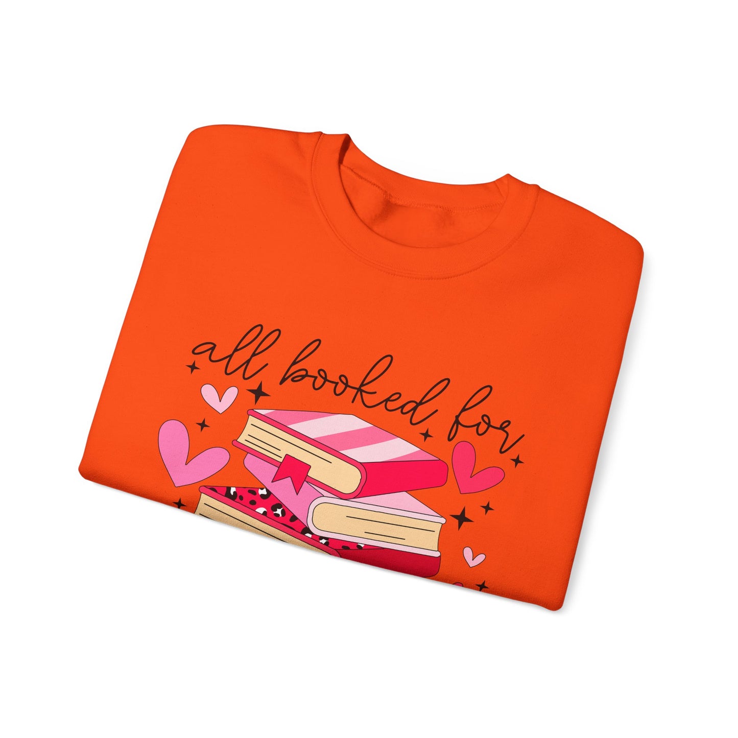 Book Lover Valentine's Day Unisex Sweatshirt - sizes S - 5X