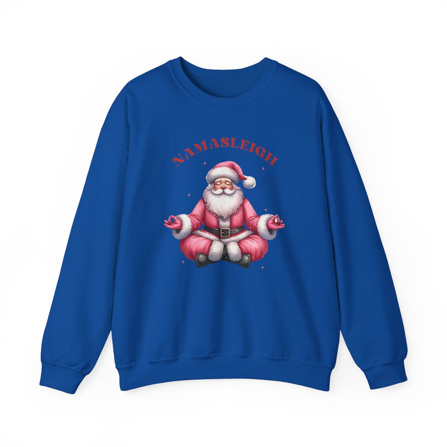 Santa Namasleigh Unisex Heavy Blend™ Crewneck Sweatshirt - size S - 3X